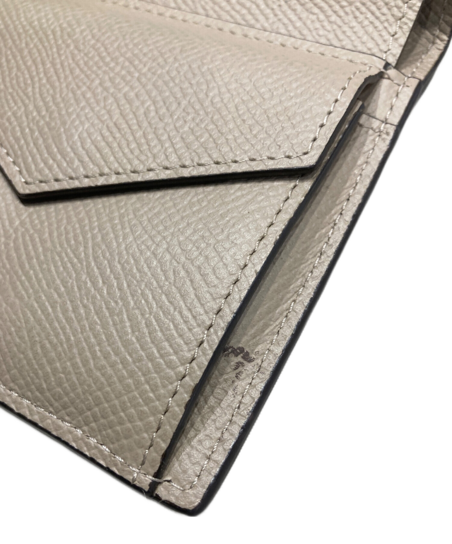 中古・古着通販】BONAVENTURA (ボナベンチュラ) 2つ折り財布 ベージュ