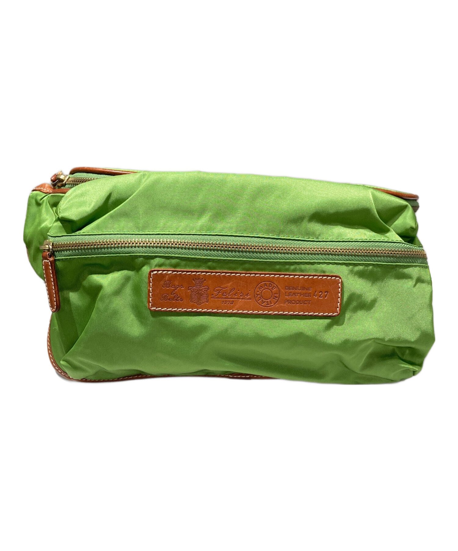 中古・古着通販】Felisi (フェリージ) ショルダーバッグ グリーン