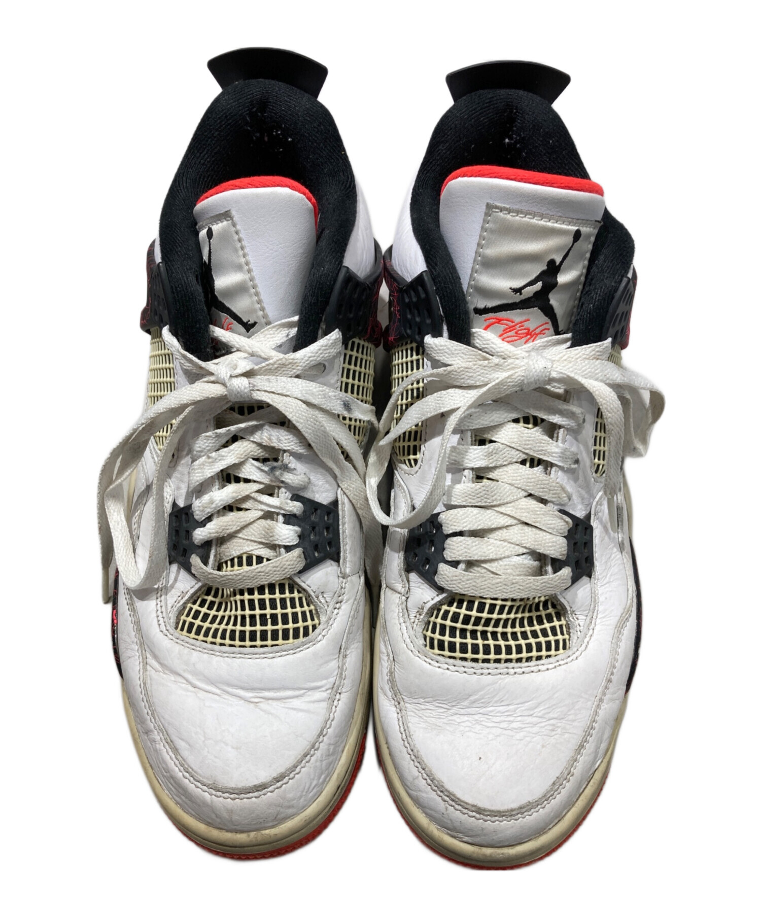 中古・古着通販】NIKE (ナイキ) Air Jordan 4 Retro ホワイト サイズ 