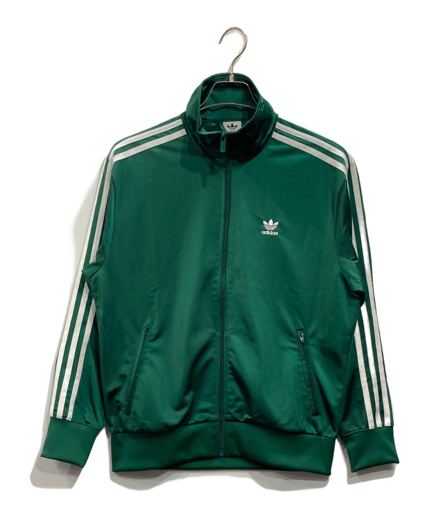 未使用 adidas originals アディダス トラックジャケット 緑 中古・古着通販】adidas (アディダス) トラックジャケット グリーン