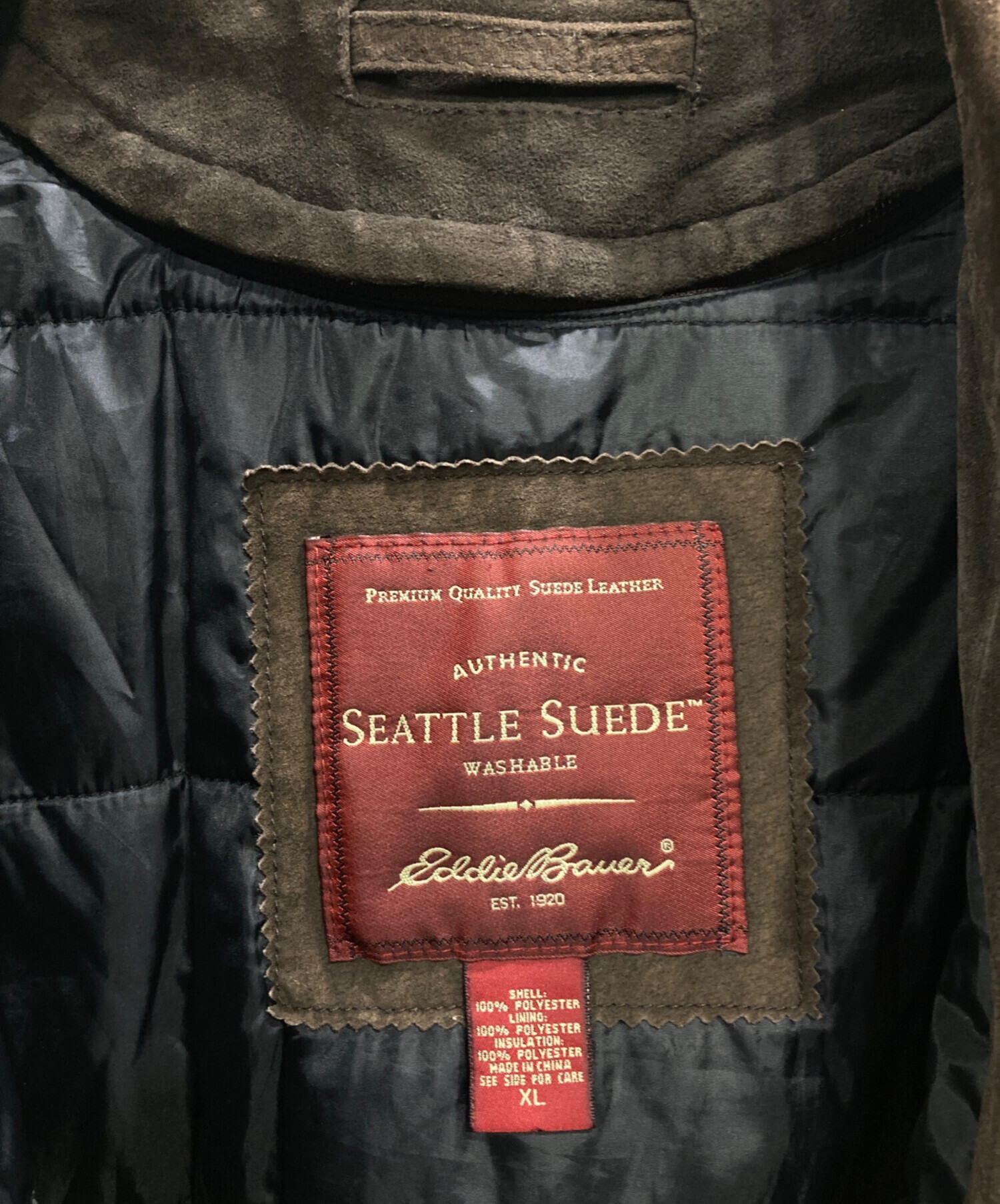 中古・古着通販】Eddie Bauer (エディーバウアー) スエードジャケット