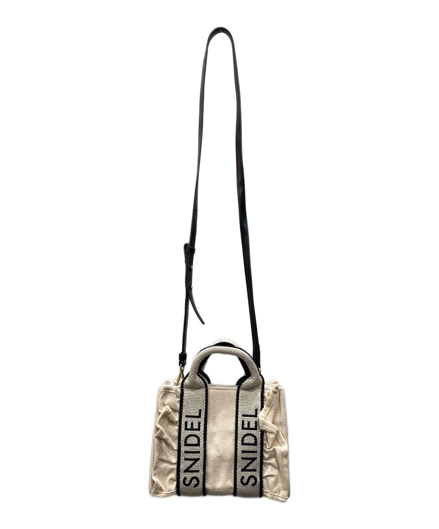 中古・古着通販】Snidel (スナイデル) フリルロゴミニバッグ