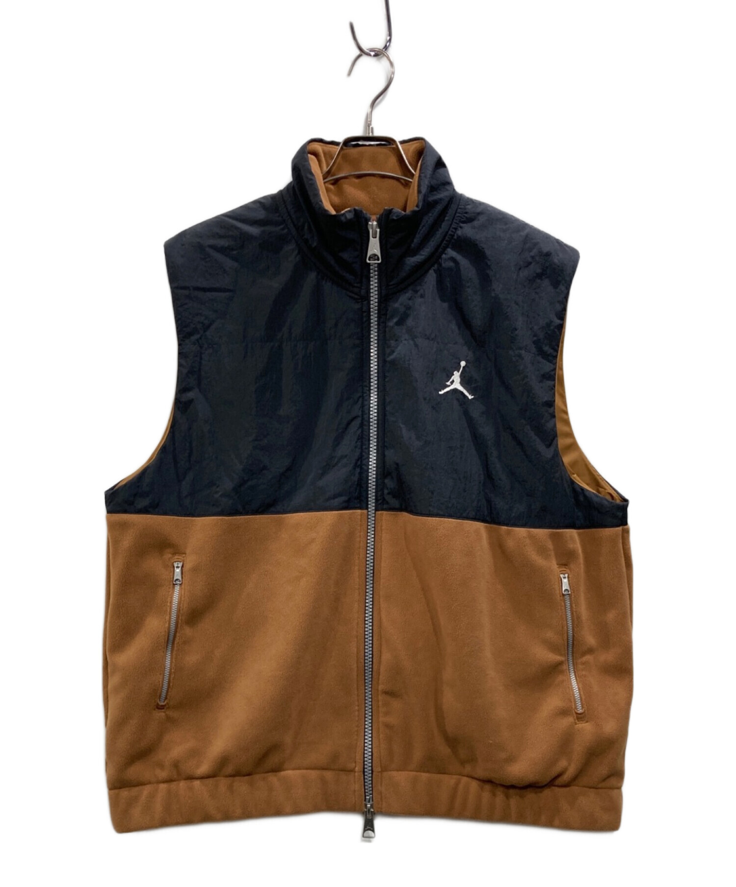 中古・古着通販】JORDAN (ジョーダン) フリースベスト ブラック