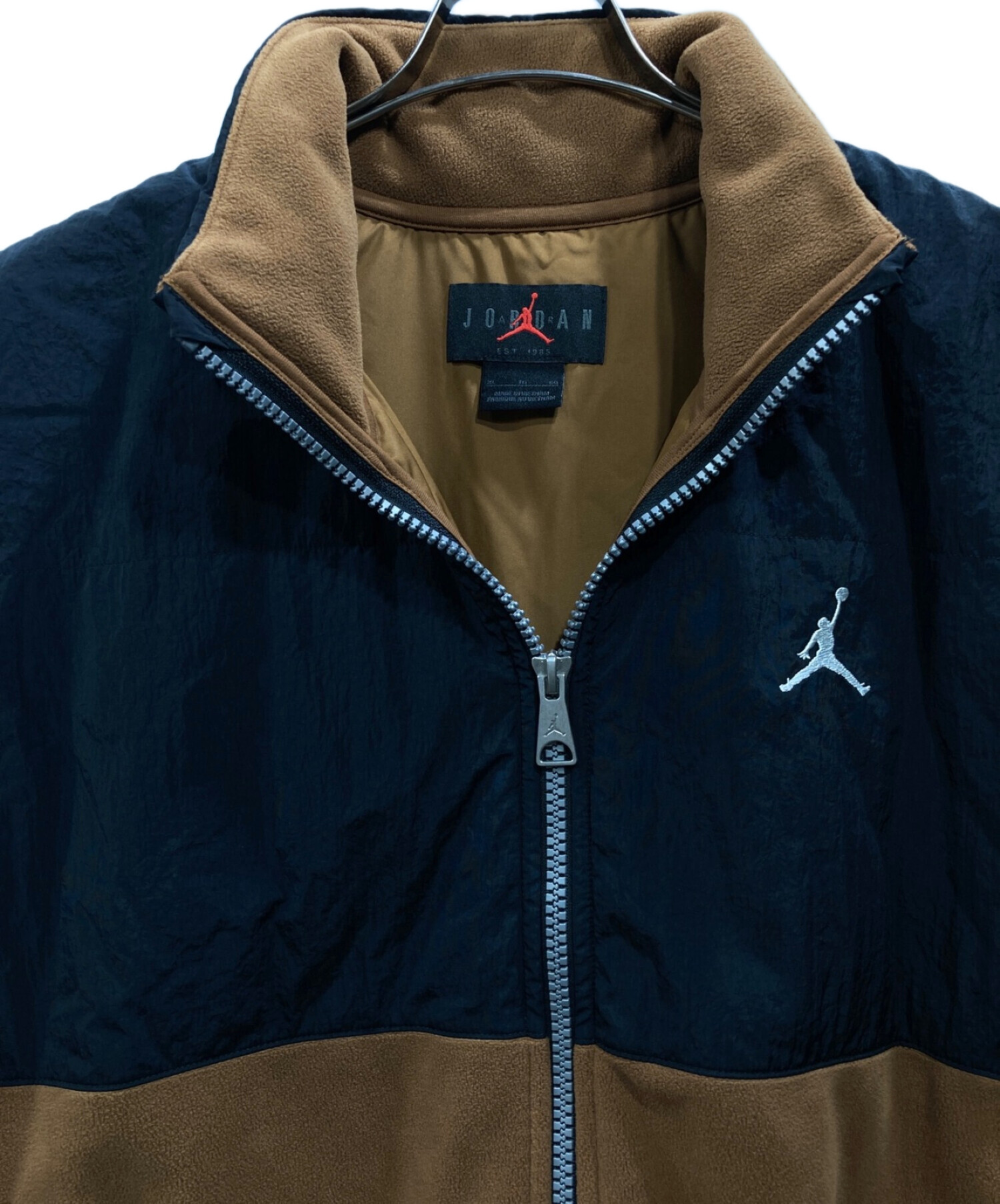 中古・古着通販】JORDAN (ジョーダン) フリースベスト ブラック