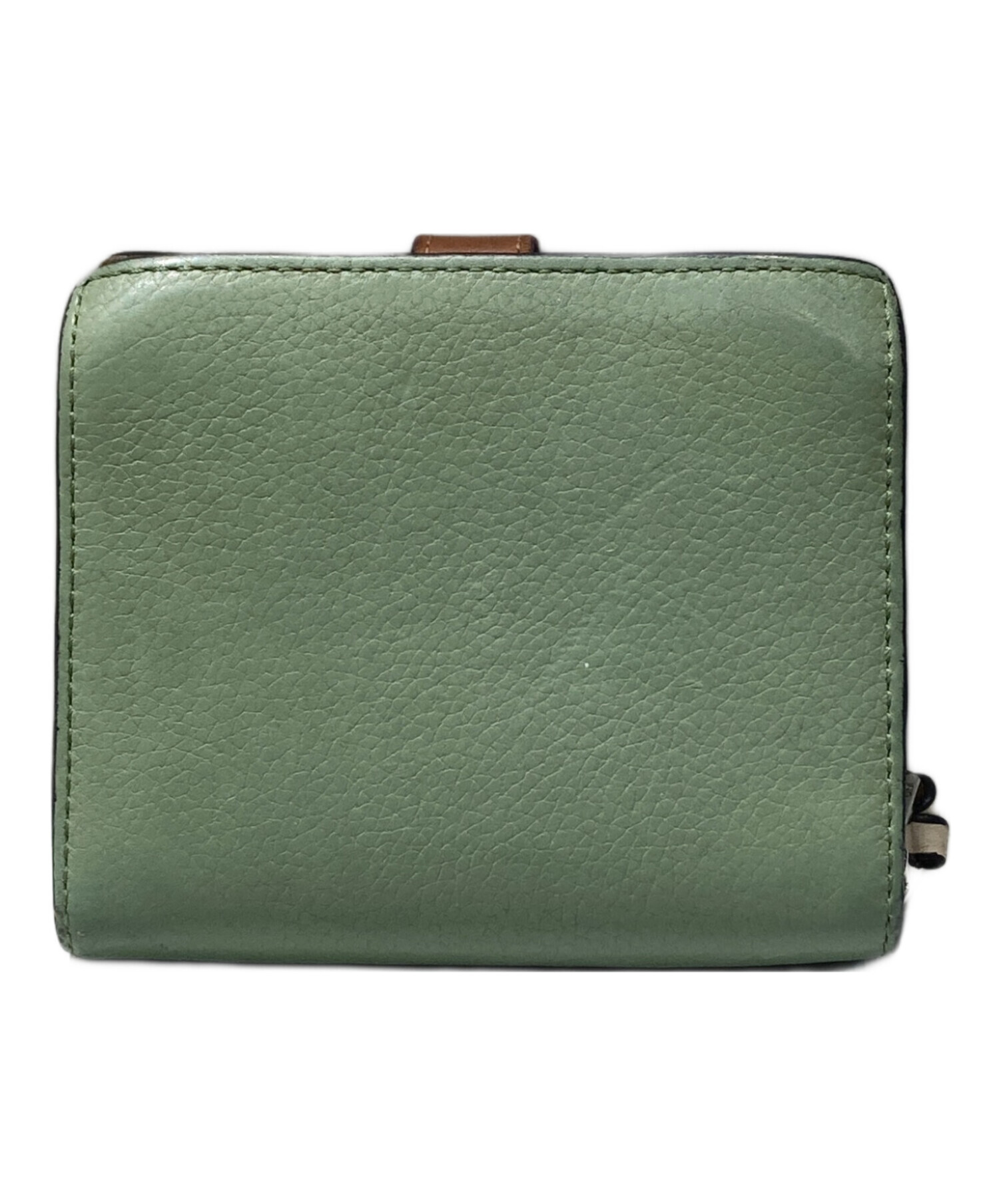 【格安】LOEWE ロエベ コンパクトジップウォレット アボカドグリーン 正規品 中古・古着通販】LOEWE (ロエベ) コンパクトジップウォレット グリーン