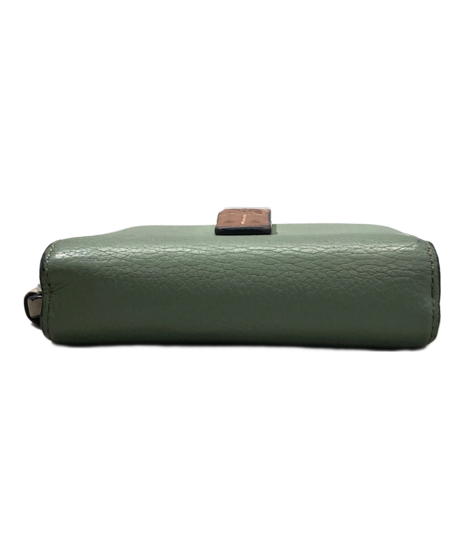 【格安】LOEWE ロエベ コンパクトジップウォレット アボカドグリーン 正規品 中古・古着通販】LOEWE (ロエベ) コンパクトジップウォレット グリーン