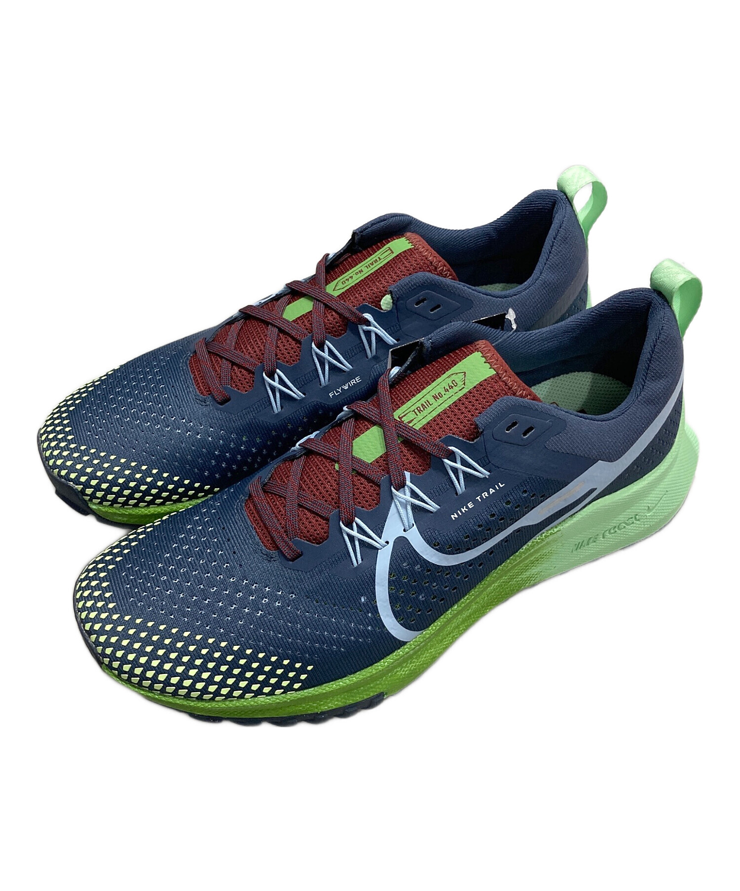 中古・古着通販】NIKE (ナイキ) ペガサス トレイル 4 ブルー サイズ:27