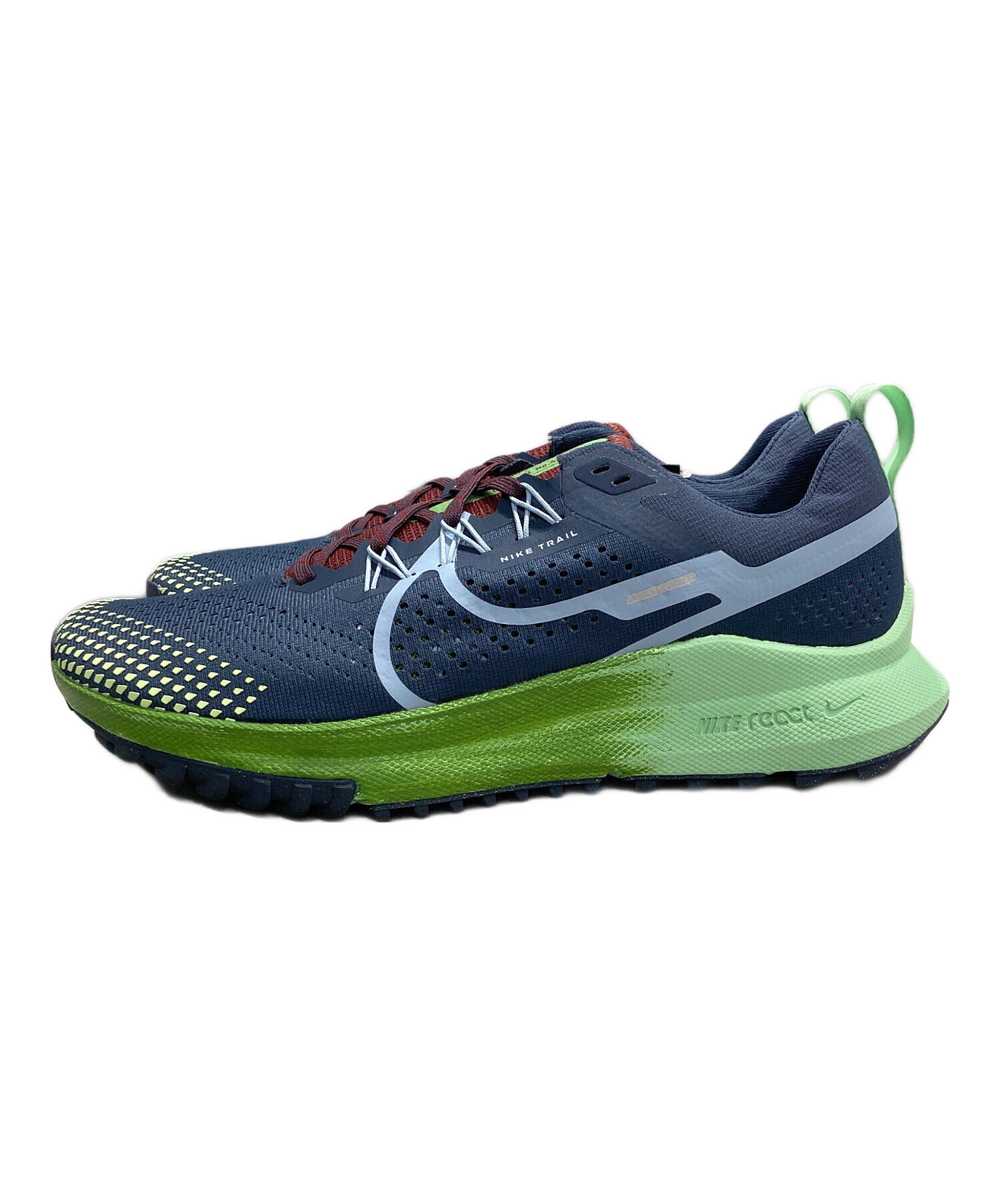 中古・古着通販】NIKE (ナイキ) ペガサス トレイル 4 ブルー サイズ:27