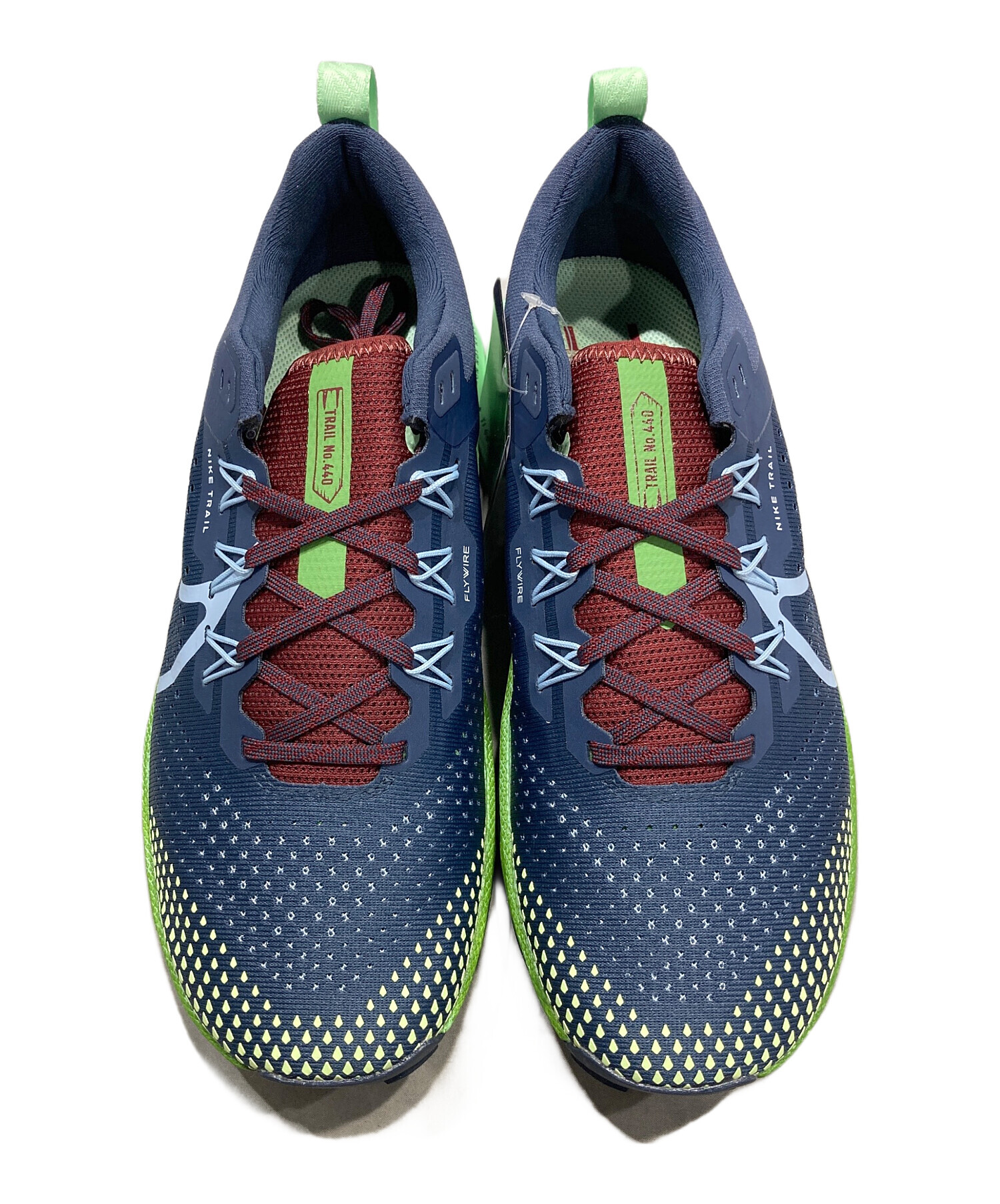 中古・古着通販】NIKE (ナイキ) ペガサス トレイル 4 ブルー サイズ:27