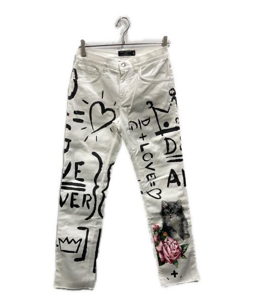 中古・古着通販】DOLCE & GABBANA (ドルチェ＆ガッバーナ) 総柄パンツ