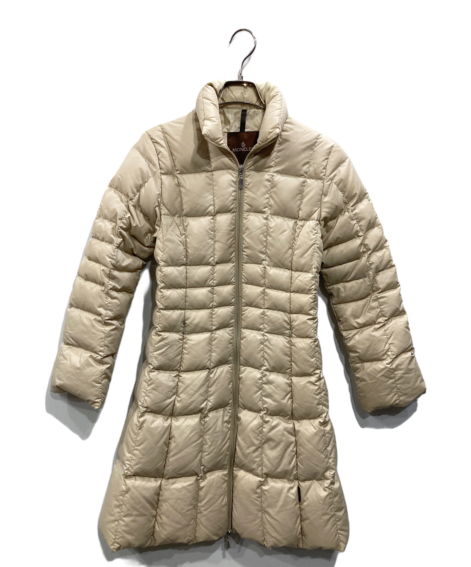 中古・古着通販】MONCLER (モンクレール) ダウンコート アイボリー