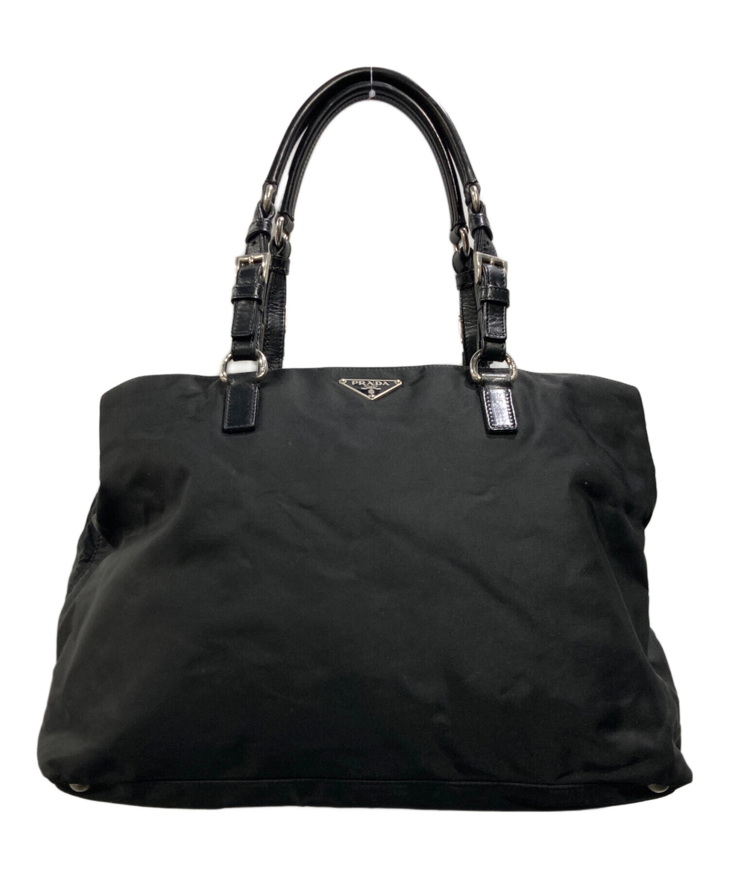 中古・古着通販】PRADA (プラダ) ナイロントートバッグ ブラック