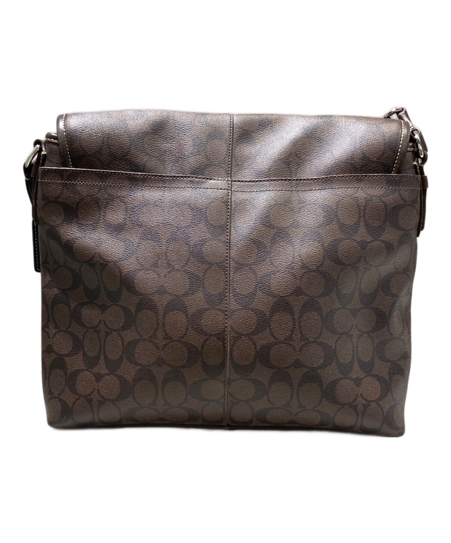 中古・古着通販】COACH (コーチ) ショルダーバッグ ブラウン｜ブランド