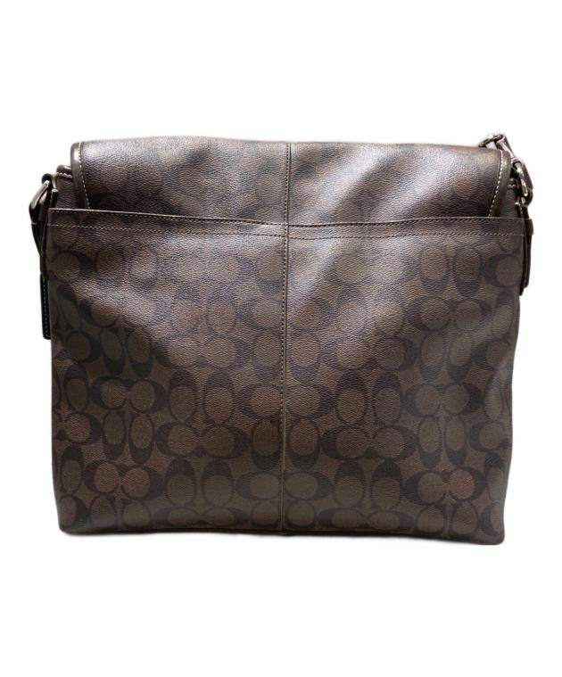 中古・古着通販】COACH (コーチ) ショルダーバッグ ブラウン｜ブランド