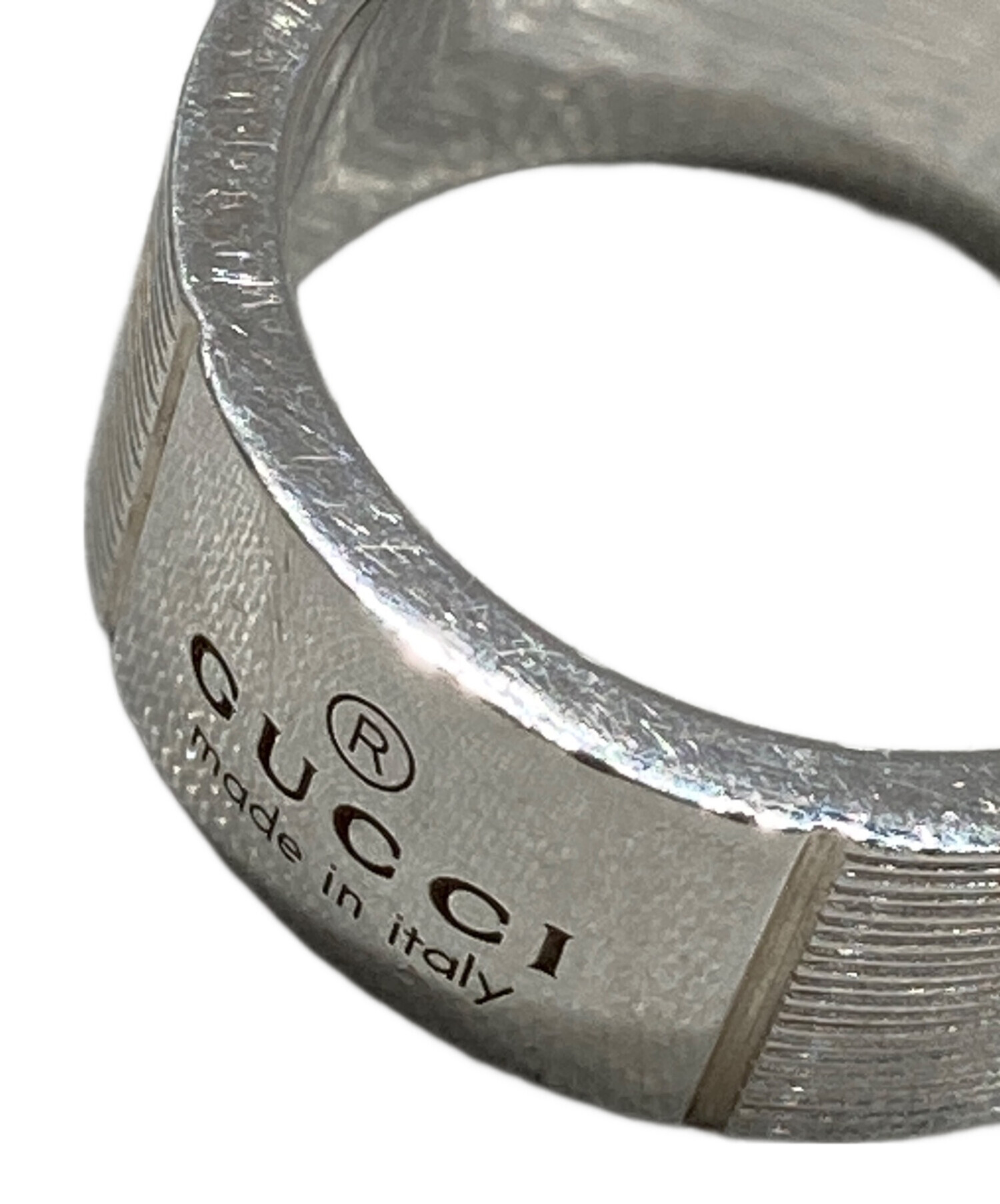 中古・古着通販】GUCCI (グッチ) シルバーリング サイズ:13号