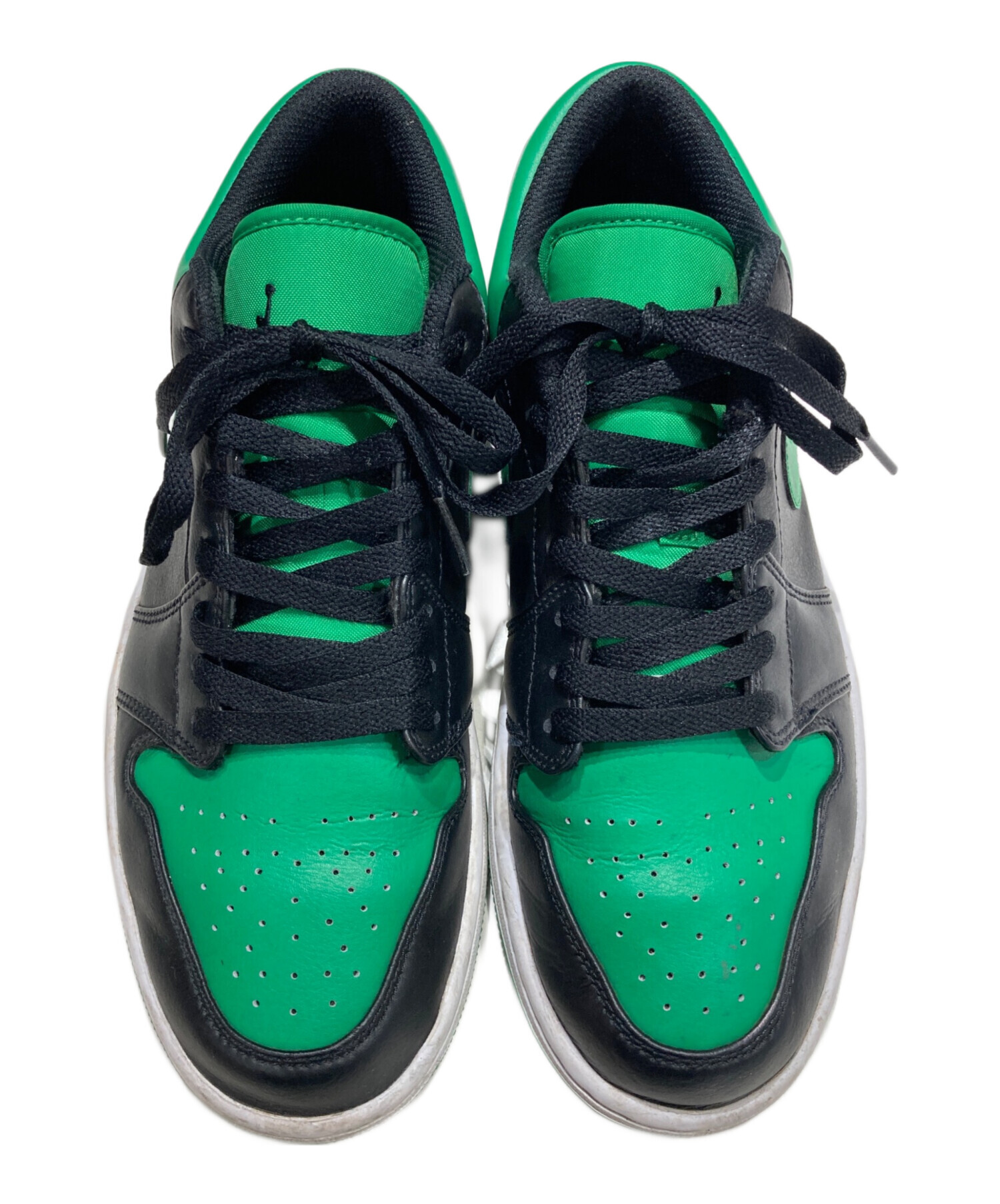 中古・古着通販】NIKE (ナイキ) Air Jordan 1 Low グリーン×ブラック 