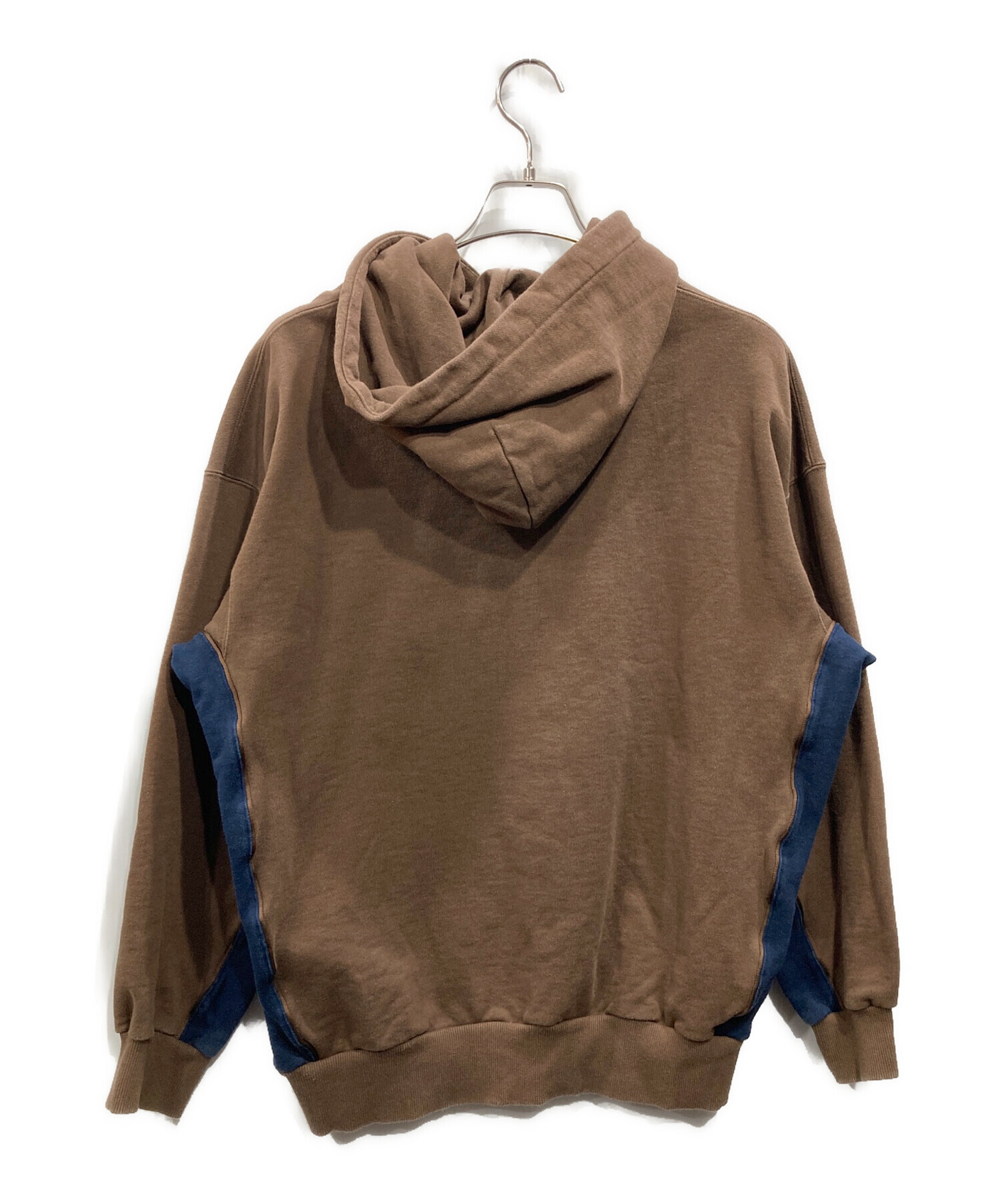 中古・古着通販】KEBOZ (ケボズ) ツートーンスウェットフーディー