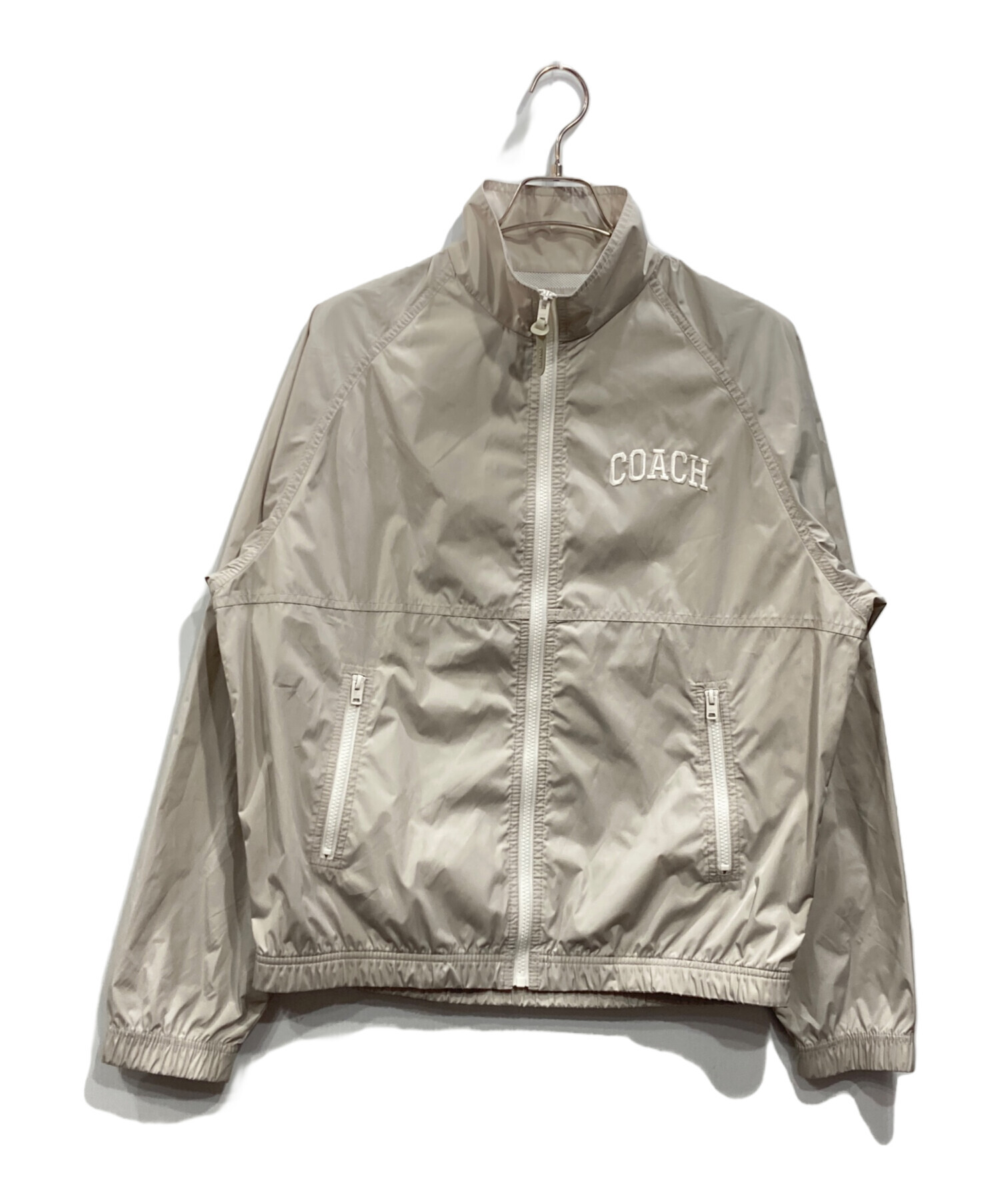 中古・古着通販】COACH (コーチ) トラックジャケット アイボリー 