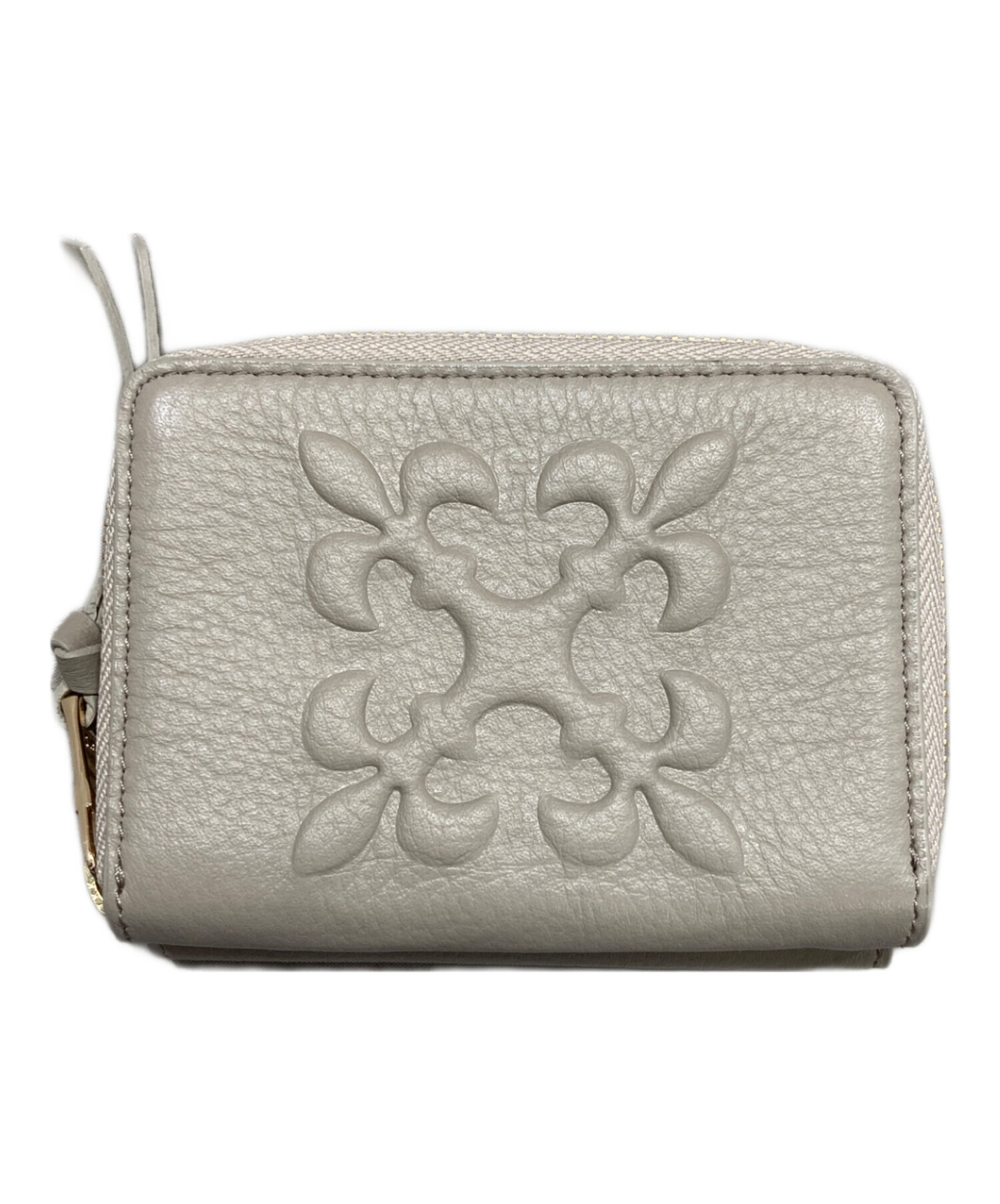 中古・古着通販】russet (ラシット) エンボスモノグラム3つ折り財布