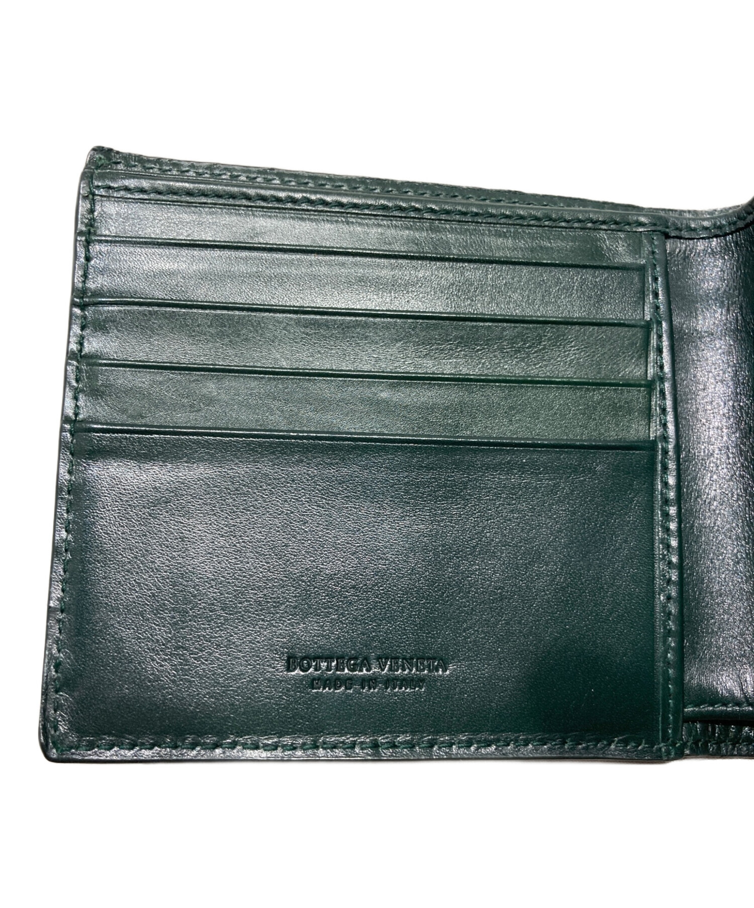 BOTTEGA VENETA ボッテガべネタ　二つ折り札入れ 中古・古着通販】BOTTEGA VENETA (ボッテガベネタ) 2つ折り札入れ