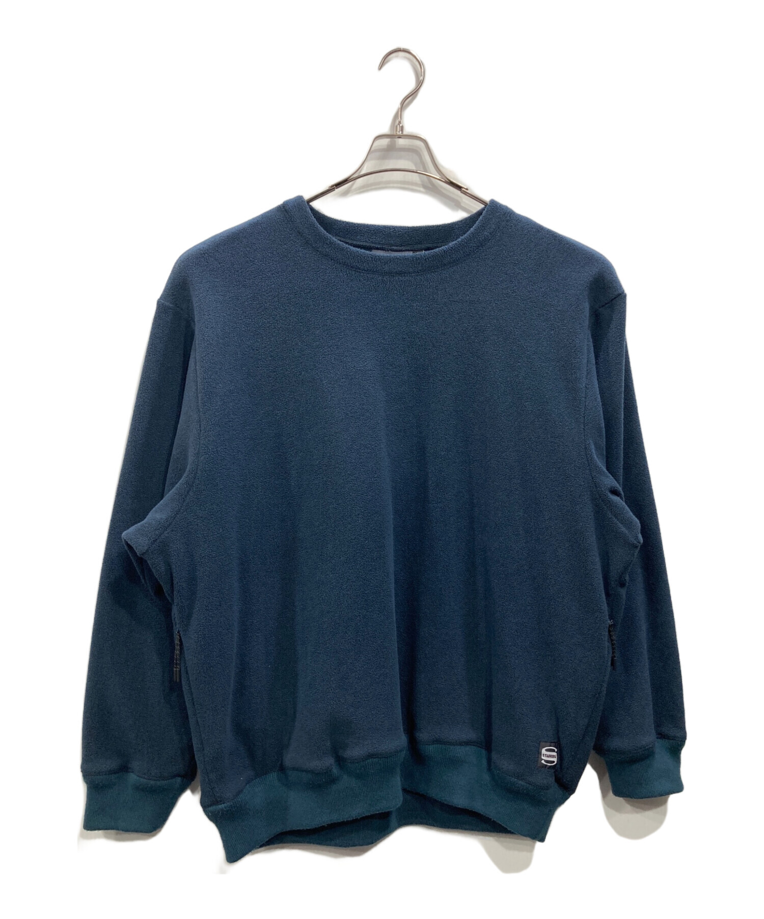 STABRIDGE ULTIMATE CREWNECK FLEECE ネイビー 中古・古着通販】STABRIDGE (スタブリッジ) ULTIMATE CREWNECK FLEECE