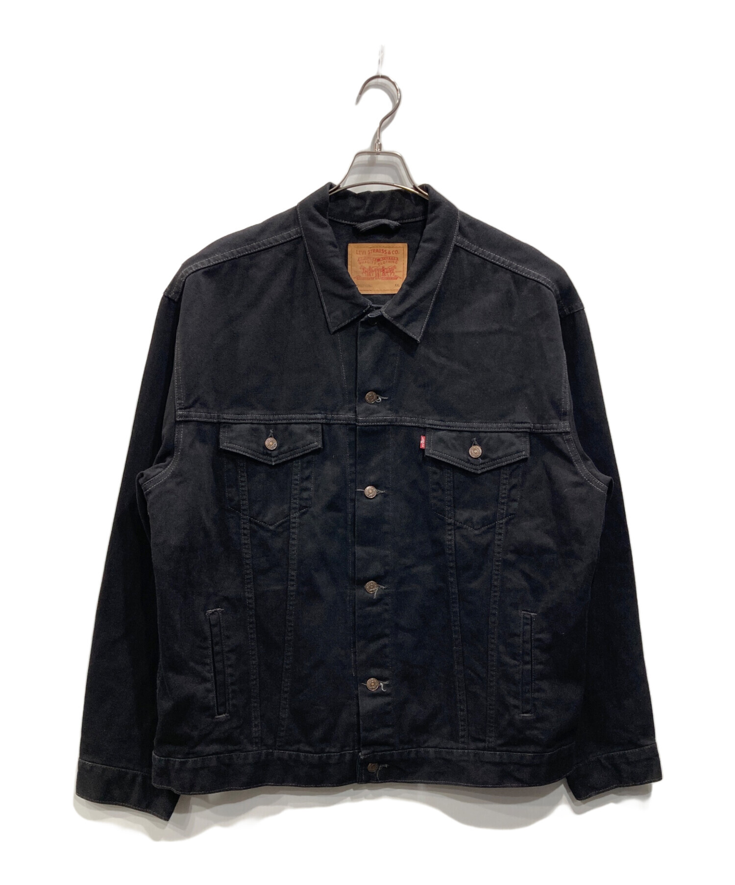 中古・古着通販】LEVI'S (リーバイス) トラッカージャケット ブラック