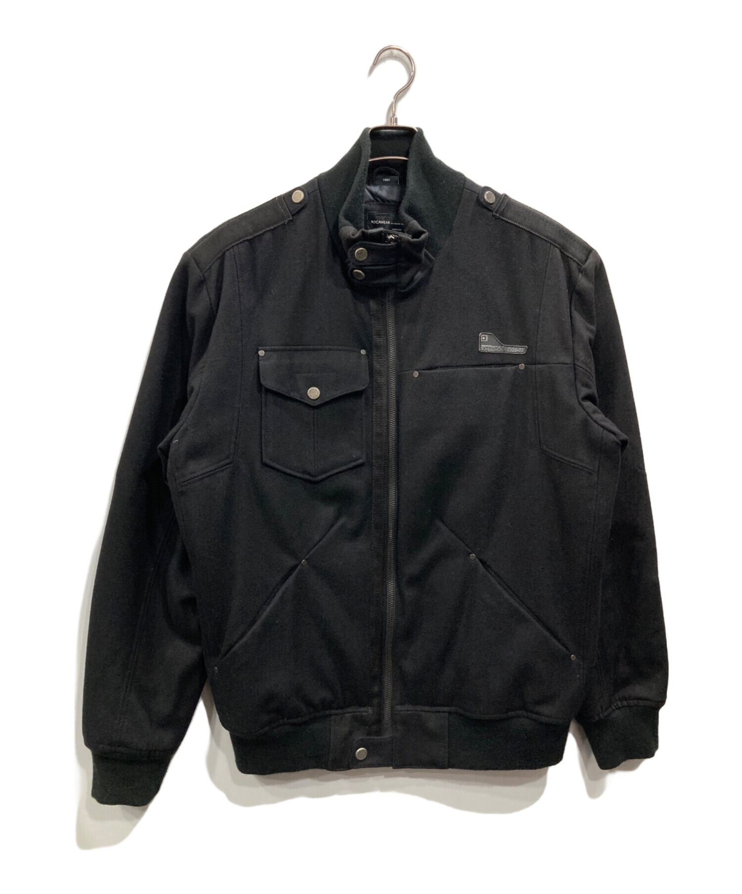 中古・古着通販】ROCA WEAR (ロカウェア) ウールジャケット ブラック
