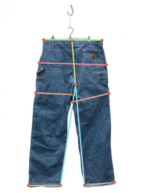 中古・古着通販】CarHartt (カーハート) ダブルニーデニムパンツ