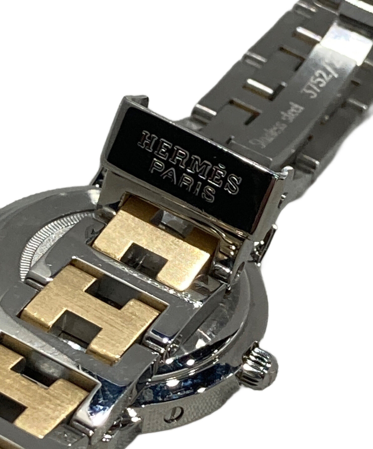 中古・古着通販】HERMES (エルメス) クリッパー ブラック サイズ