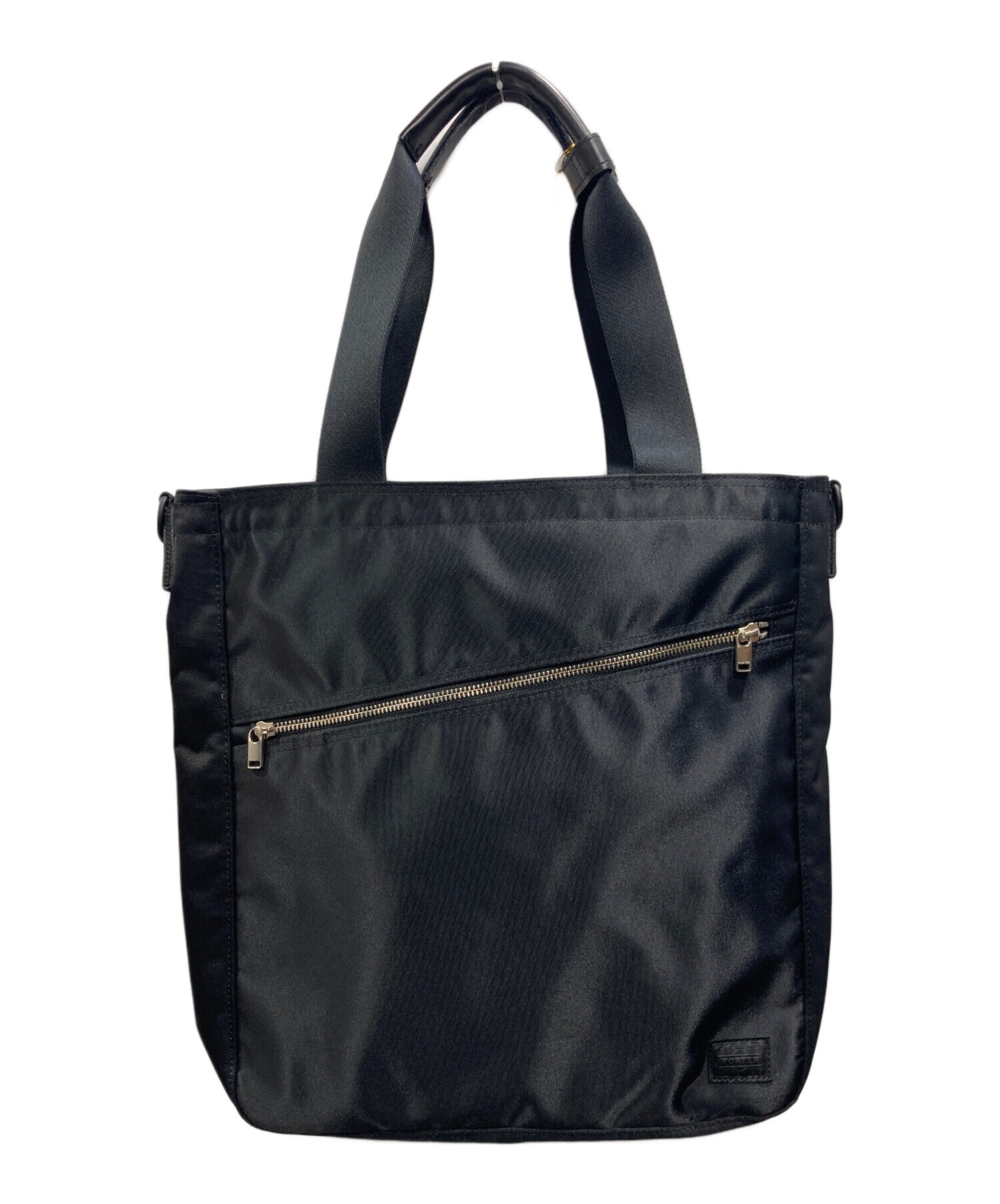 中古・古着通販】PORTER (ポーター) 2WAY TOTE BAG ブラック｜ブランド