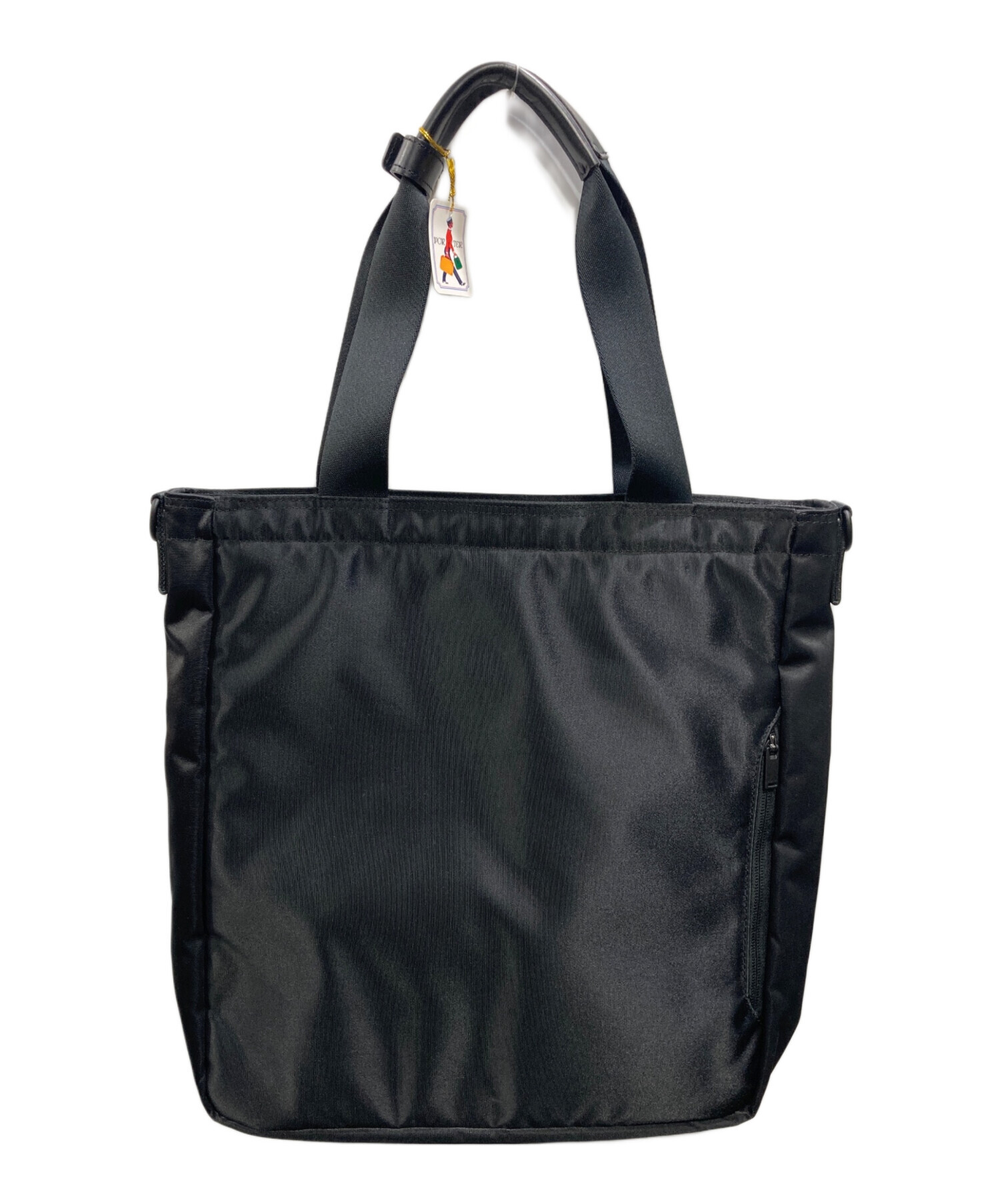 中古・古着通販】PORTER (ポーター) 2WAY TOTE BAG ブラック｜ブランド