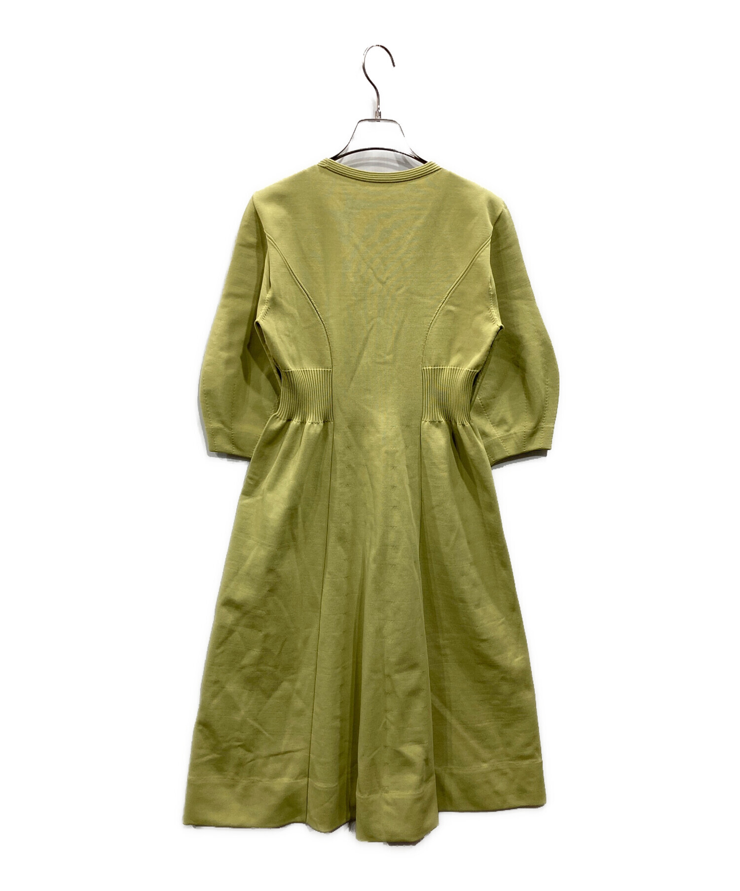 中古・古着通販】CELFORD (セルフォード) ニットワンピース イエロー