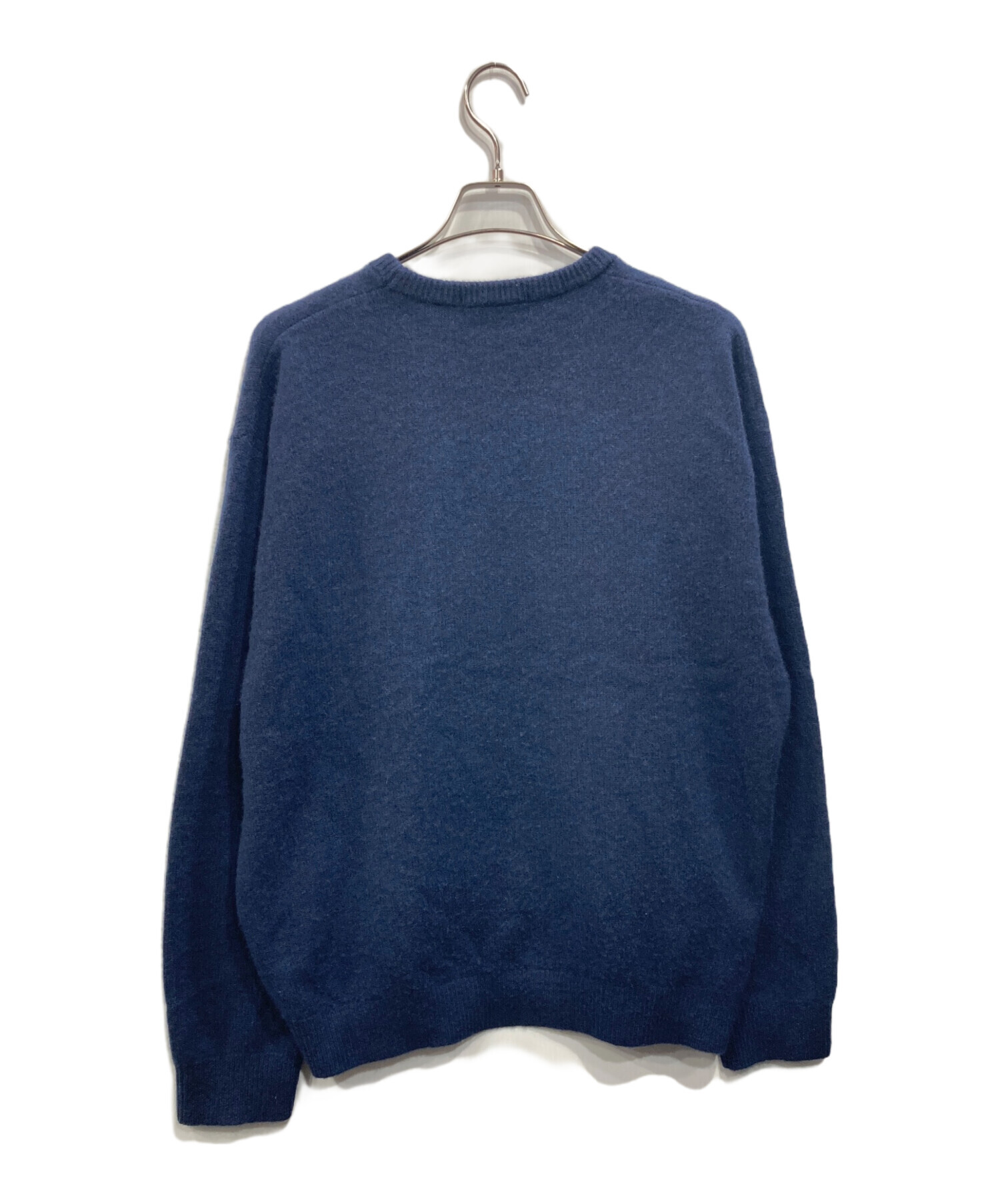 トップス supreme cashmere sweater 2024FW navy 中古・古着通販】SUPREME (シュプリーム) Cashmere Sweater ネイビー