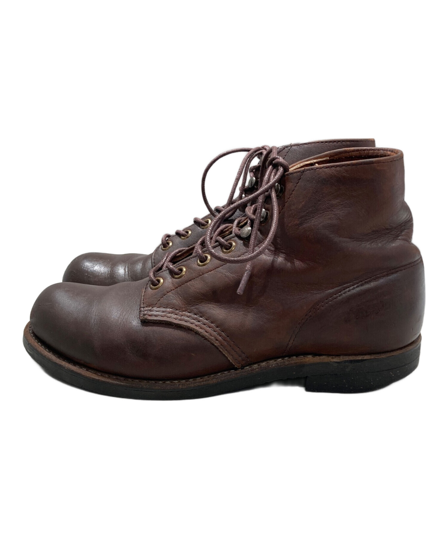 中古・古着通販】RED WING (レッドウィング) ワークブーツ ブラウン 