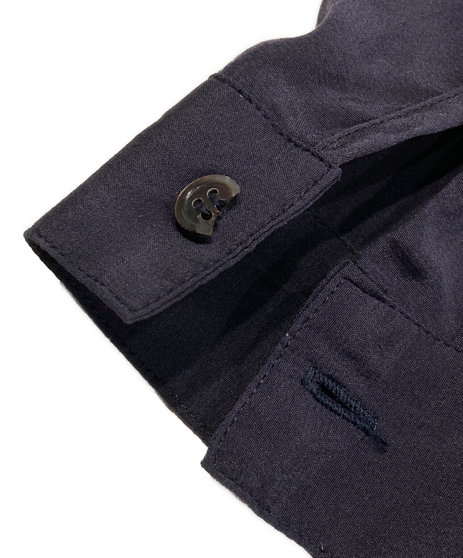 中古・古着通販】SOEJU (ソージュ) シルクストレッチ ボウタイブラウス