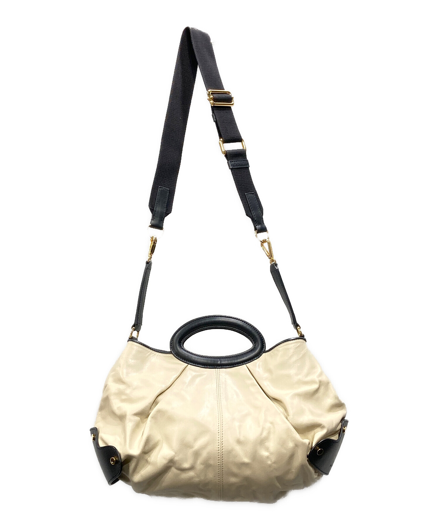中古・古着通販】MARNI (マルニ) 2WAYショルダーバッグ アイボリー 