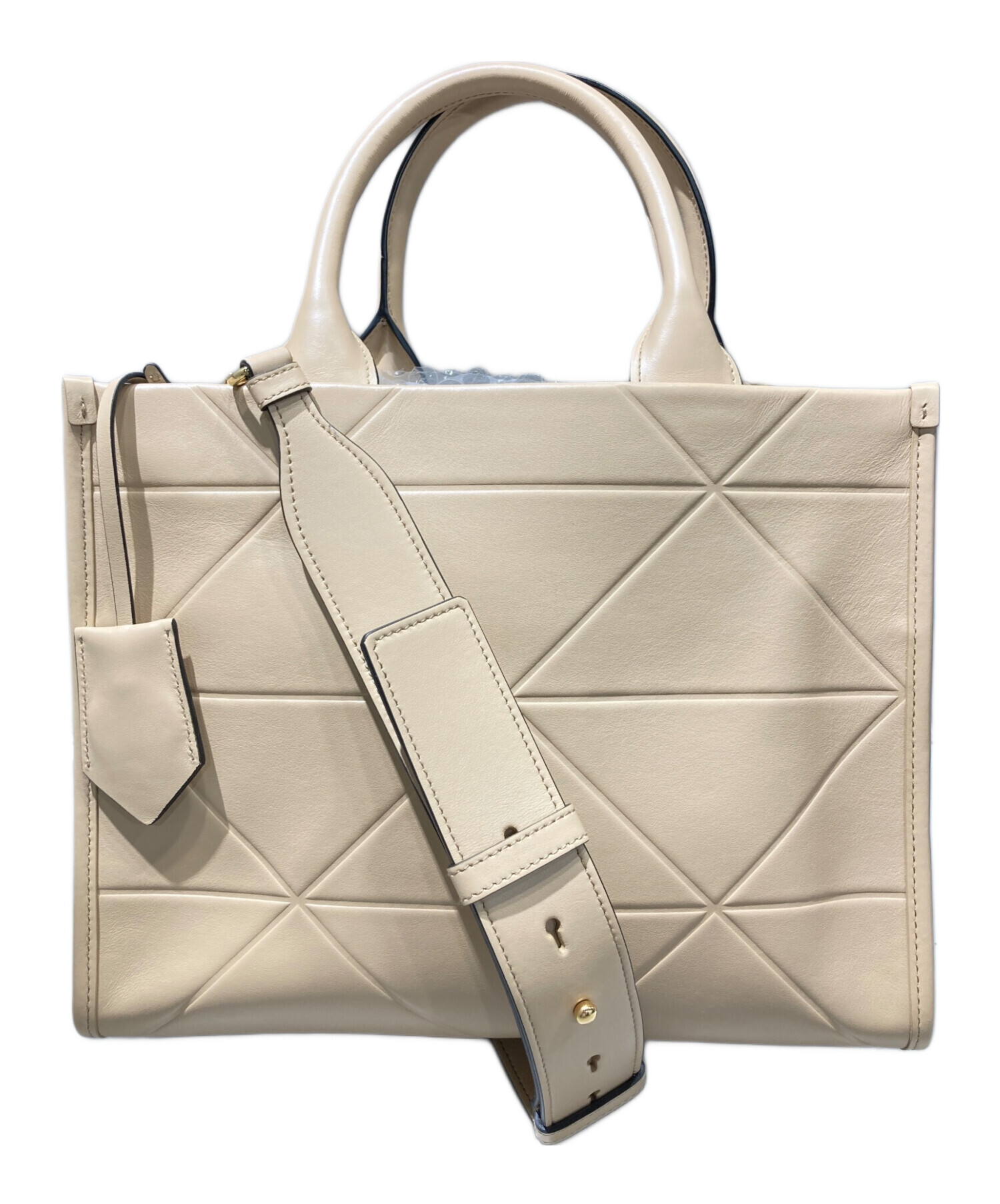 中古・古着通販】PRADA (プラダ) シンボルトップステッチショルダー