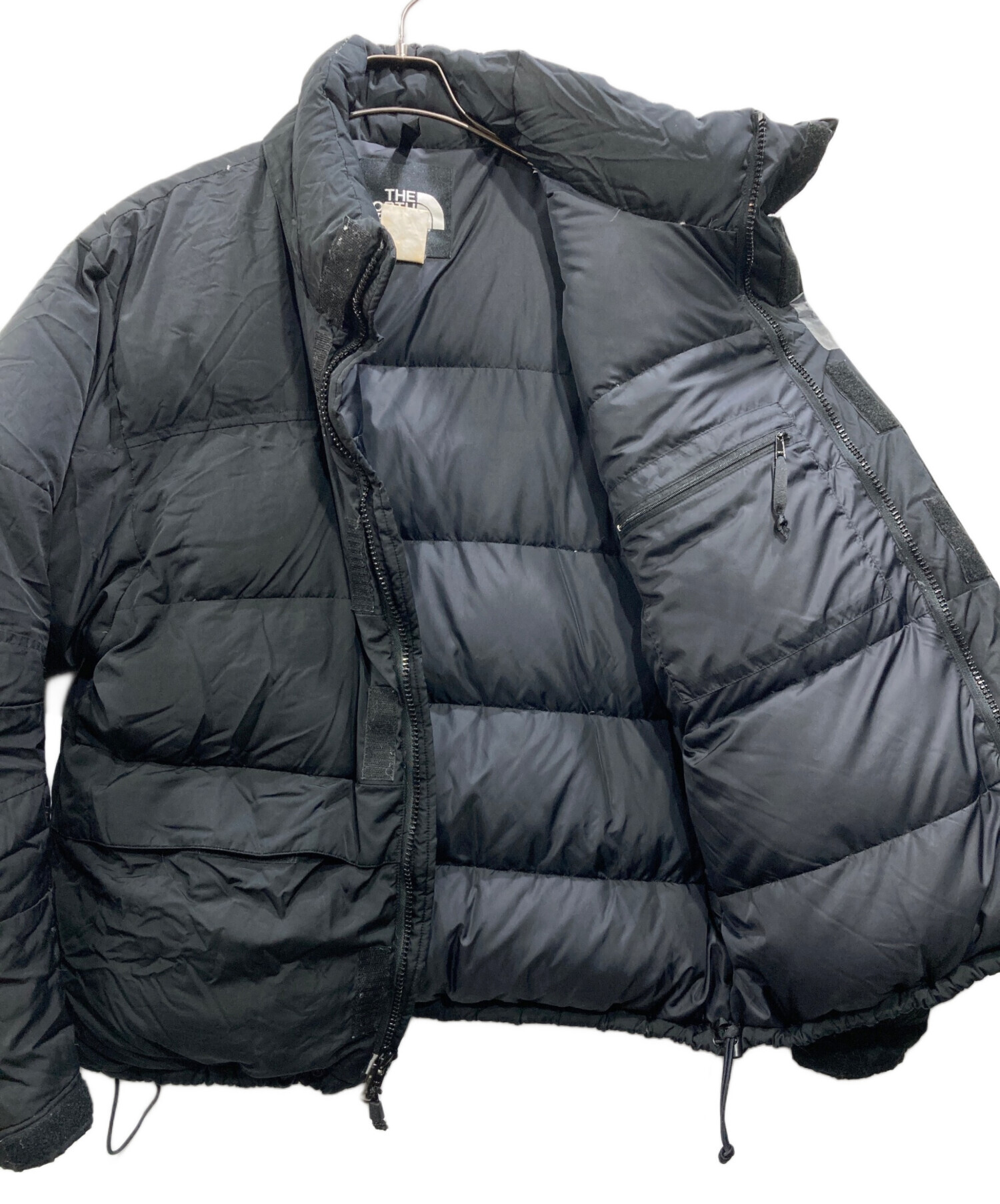 ノースフェイス　激レア　90s　バフィン　ダウンジャケットパーカ 90s THE NORTH FACE Baffin Jacket 黒 M ノースフェイス バフィン