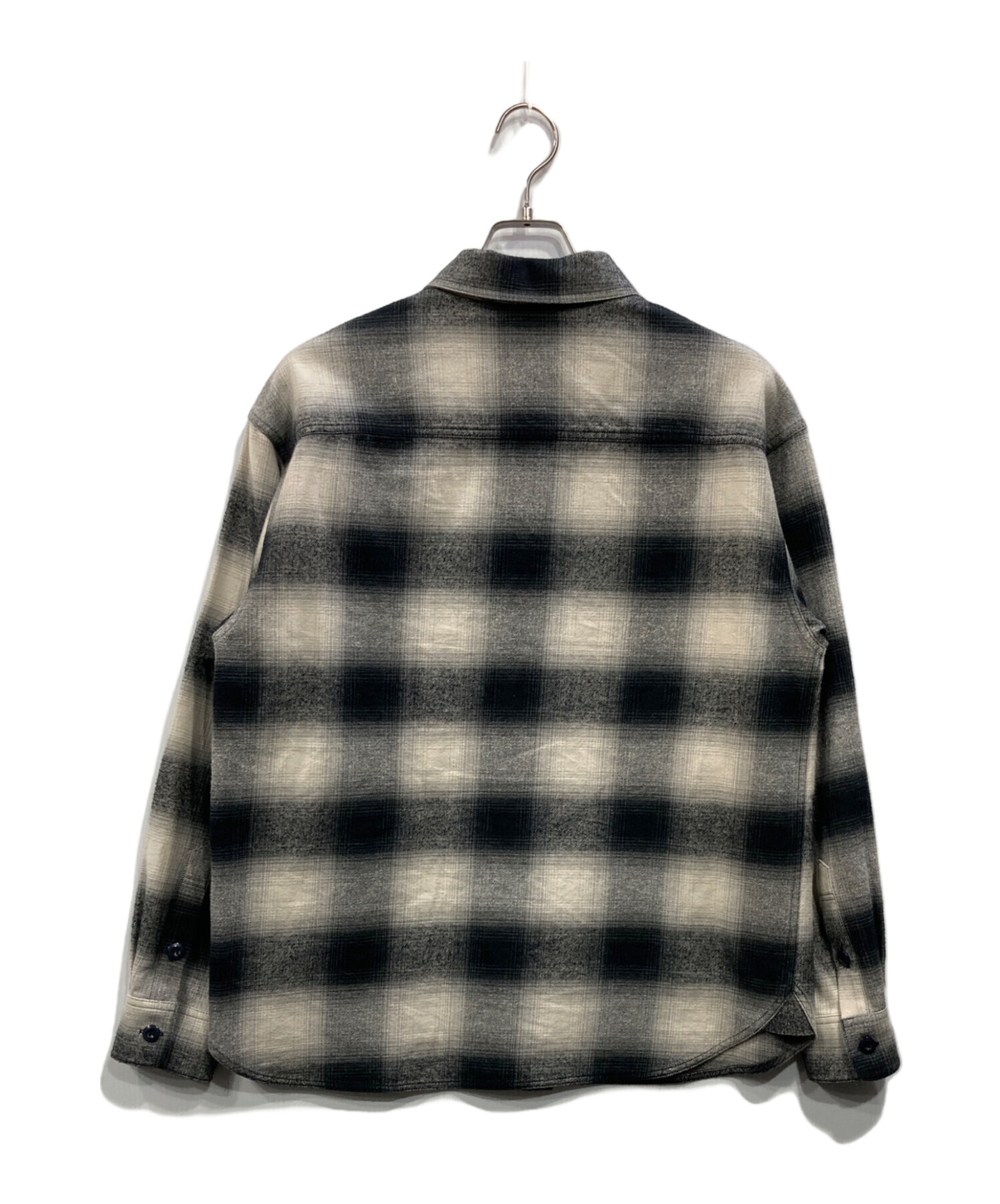 【美品】machatt グログランチェックシャツ 中古・古着通販】machatt (マチャット) オンブレチェックシャツ