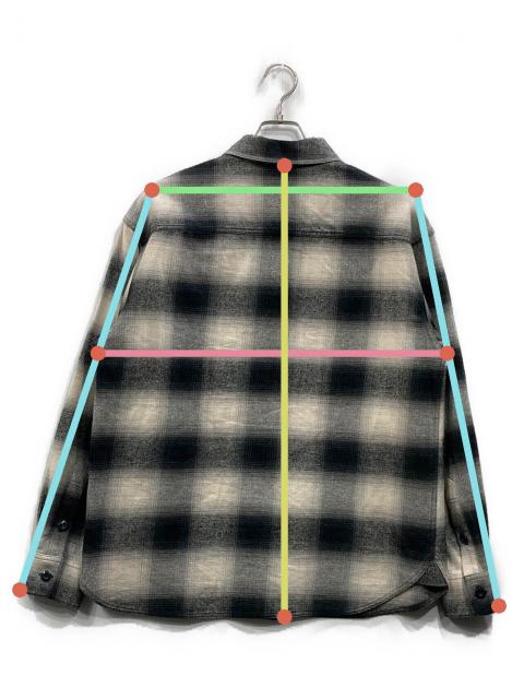 中古・古着通販】machatt (マチャット) オンブレチェックシャツ