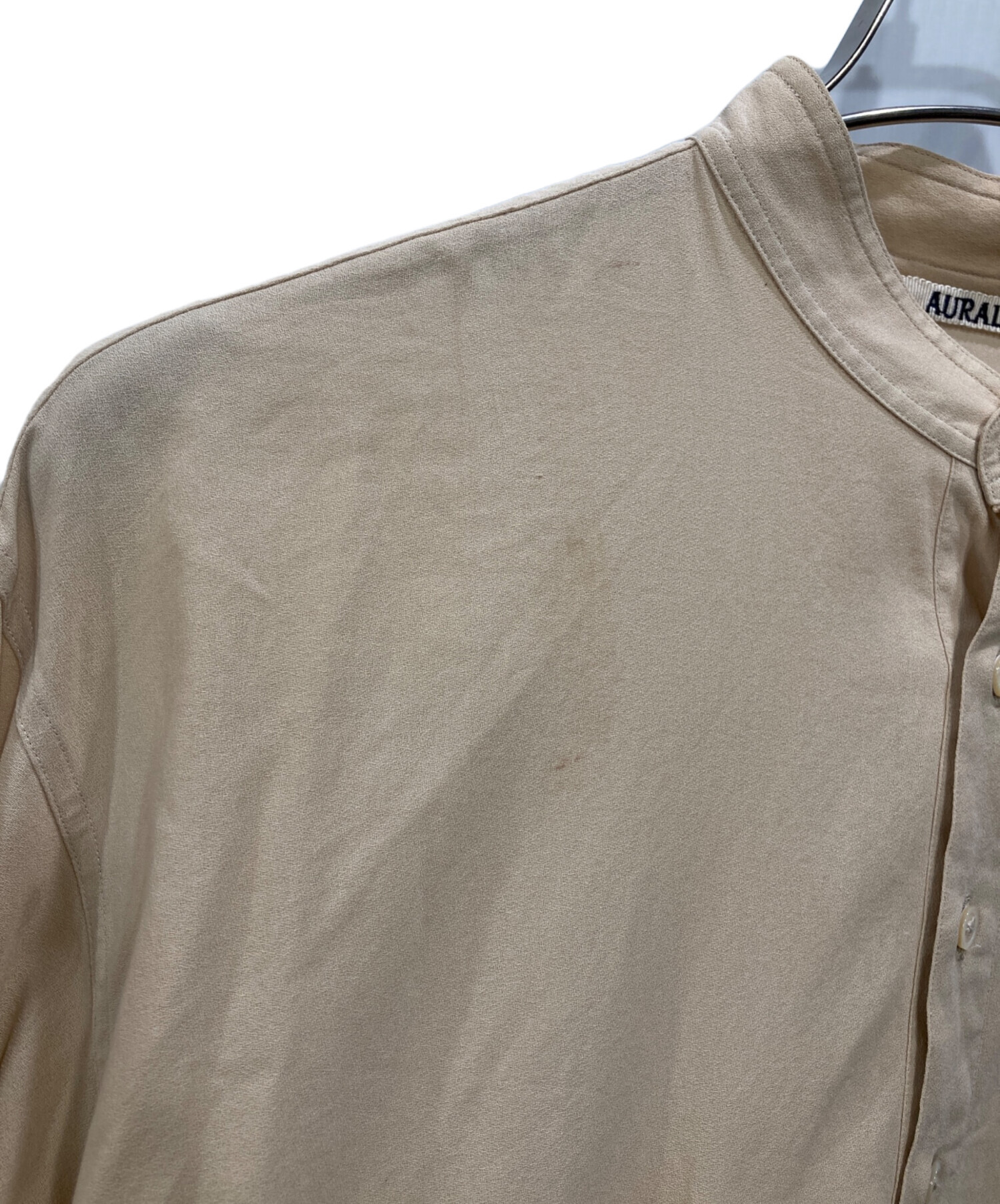 中古・古着通販】AURALEE (オーラリー) SHUTTLE GEORGETTE CLOTH P/O