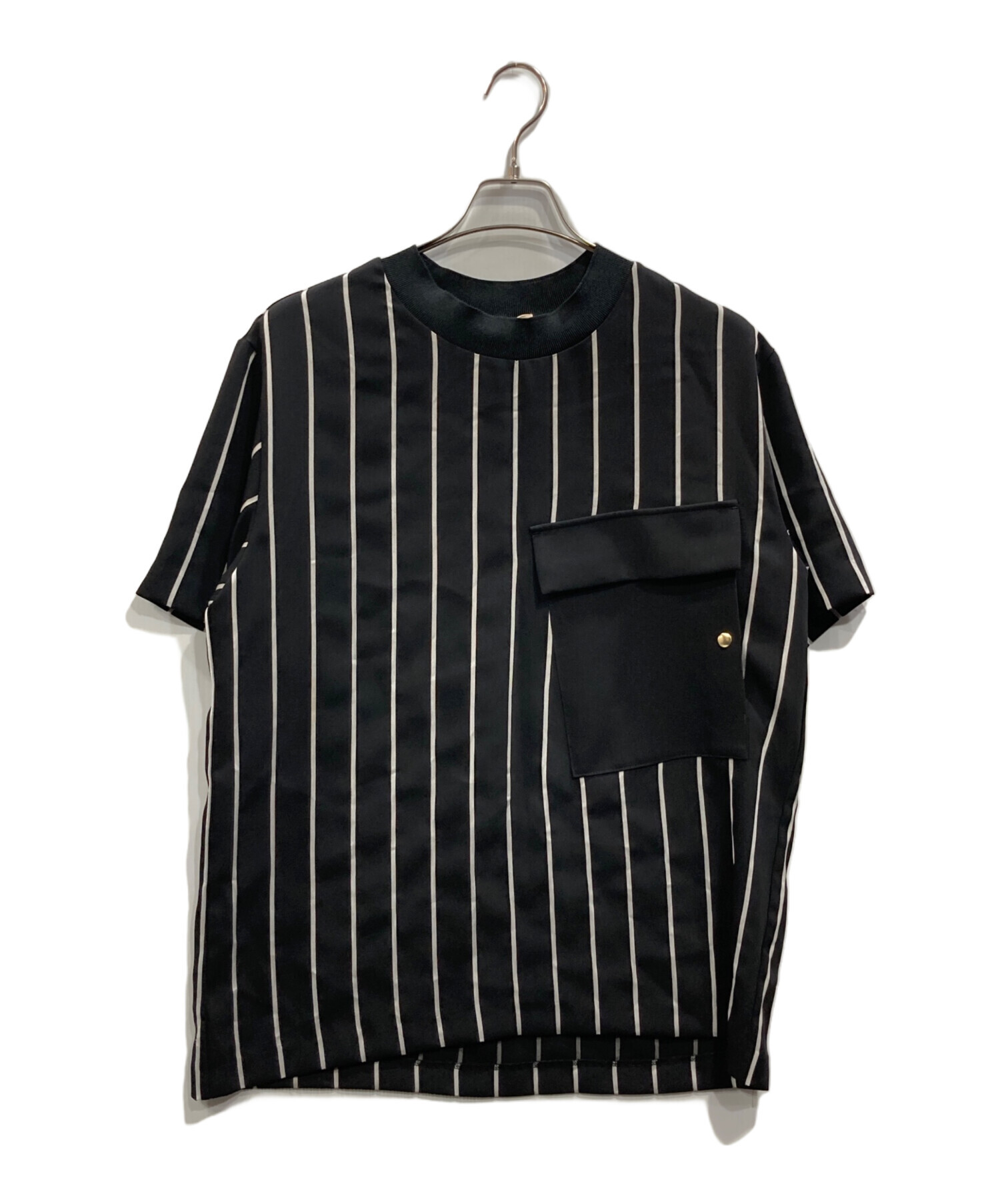 中古・古着通販】CULLNI (クルニ) S/Sポケットカットソー ブラック 