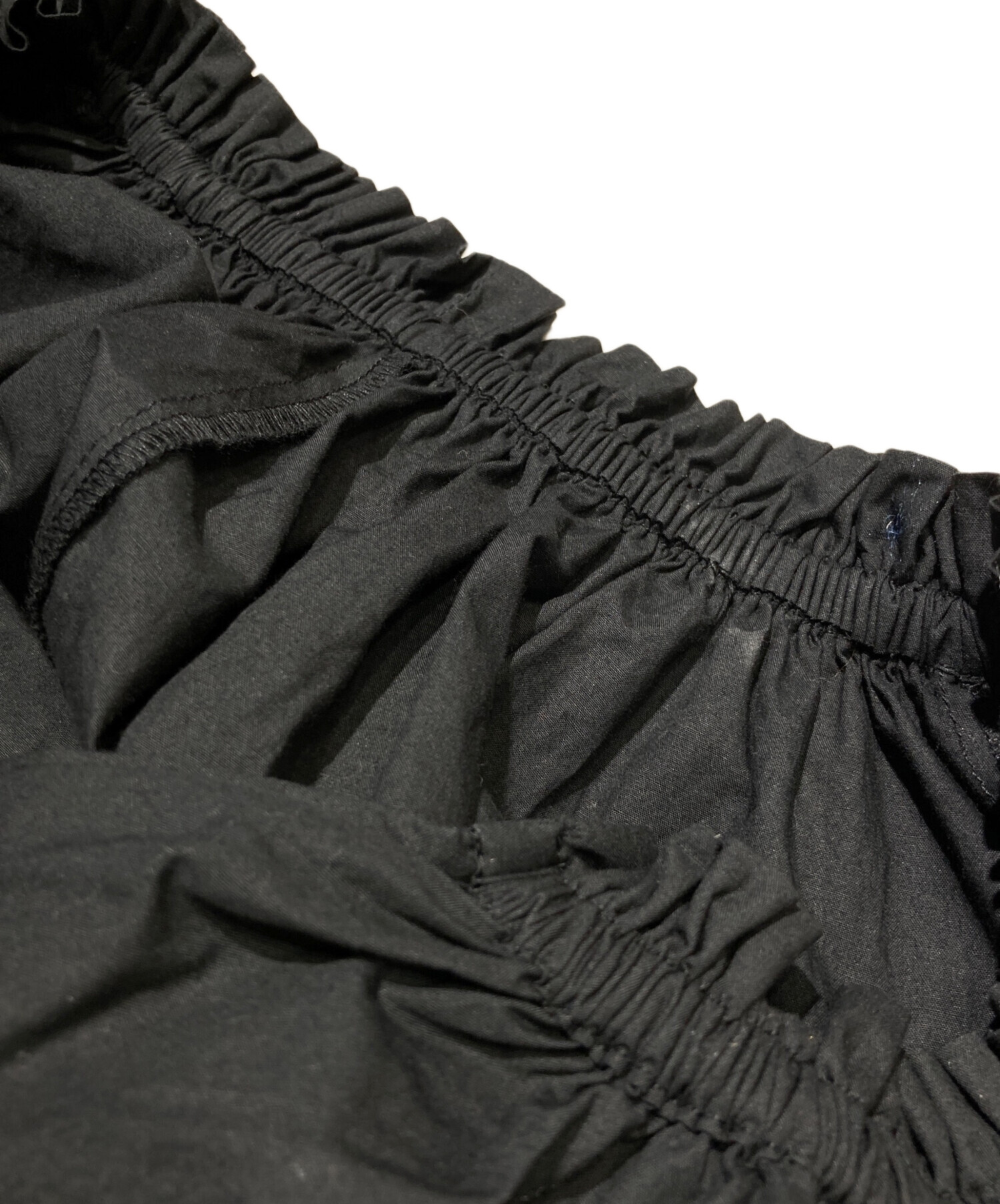 中古・古着通販】MARIHA (マリハ) 秋の花のブラウス ブラック サイズ