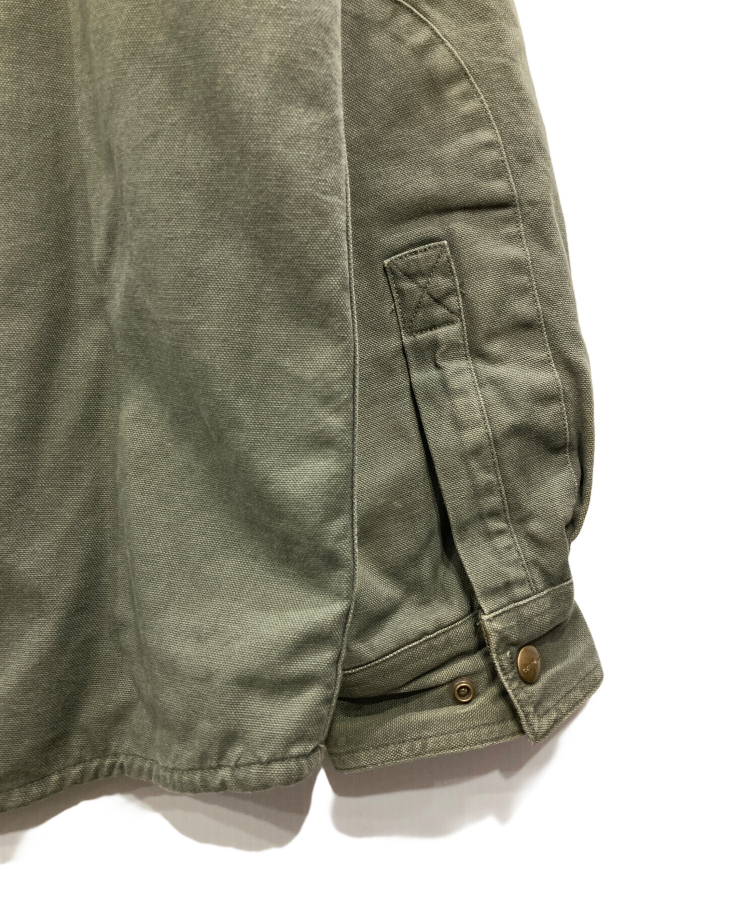 中古・古着通販】CarHartt (カーハート) シャツジャケット オリーブ