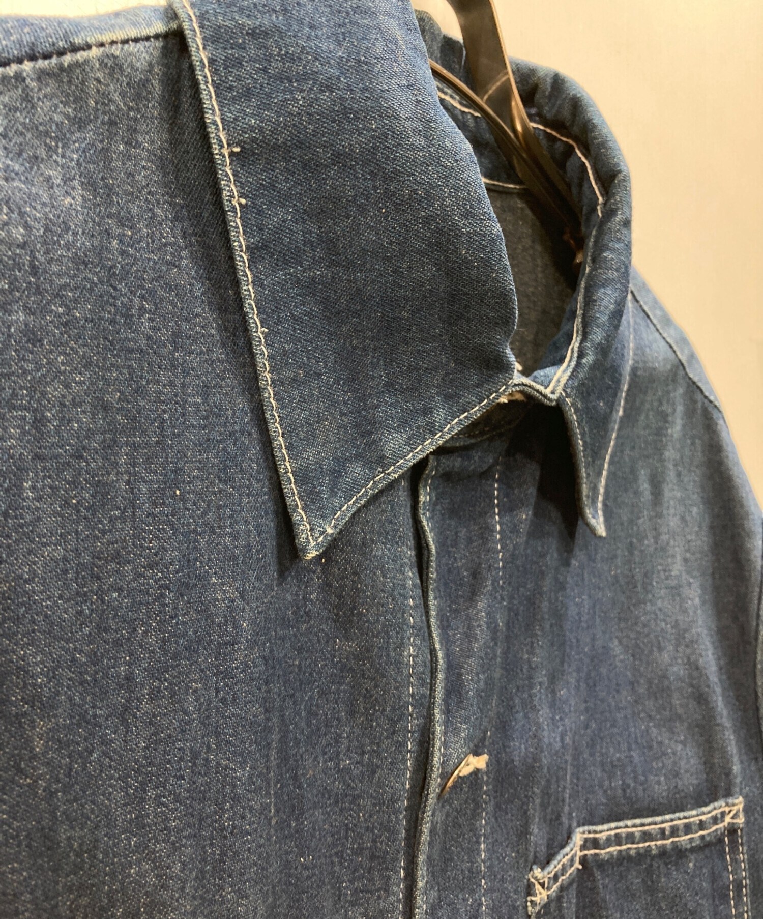 中古・古着通販】POINTER (ポインター) デニムカバーオール インディゴ