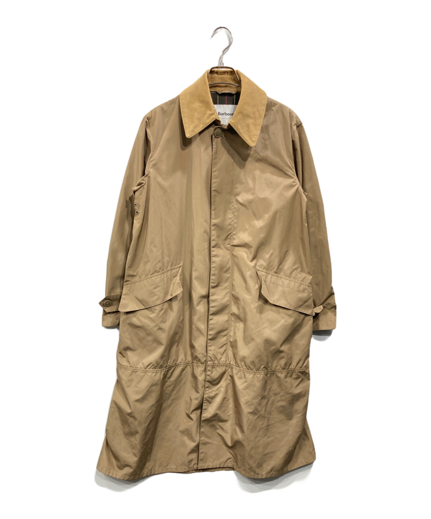 中古・古着通販】Barbour (バブアー) SINGLE BREASTED COAT ブラウン