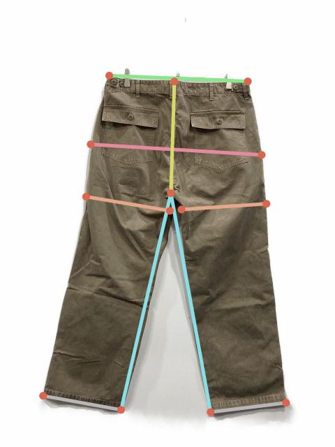 中古・古着通販】Ron Herman (ロンハーマン) ベイカーパンツ カーキ