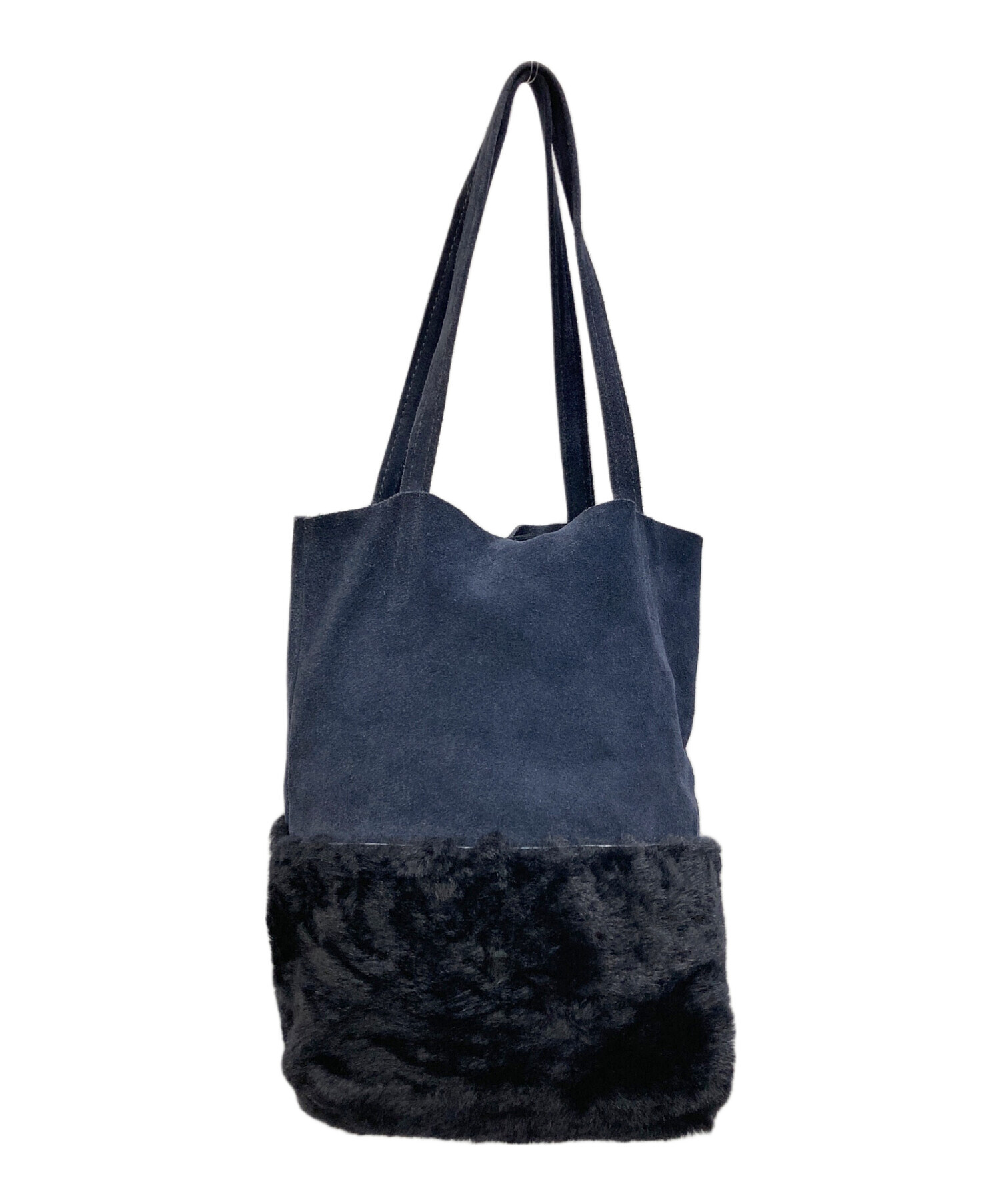 【SALE セール】Owen Barry オーエンバリー 2wayバッグ(ティグラド)  クラッチバッグ ハンドバッグ ムートン ファー A4サイズ対応 シープスキン レザーバッグ 本革 BRITISH MADE ブリッティッシュメイド 中古・古着通販】OWEN BARRY (オーエンバリー) シープスキン ムートン トートバッグ ネイビー｜ブランド・古着通販  トレファク公式【TREFAC FASHION】スマホサイト