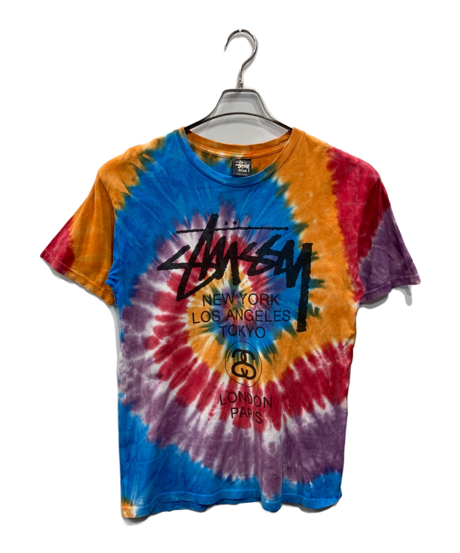 中古・古着通販】stussy (ステューシー) ワールドツアータイダイT 