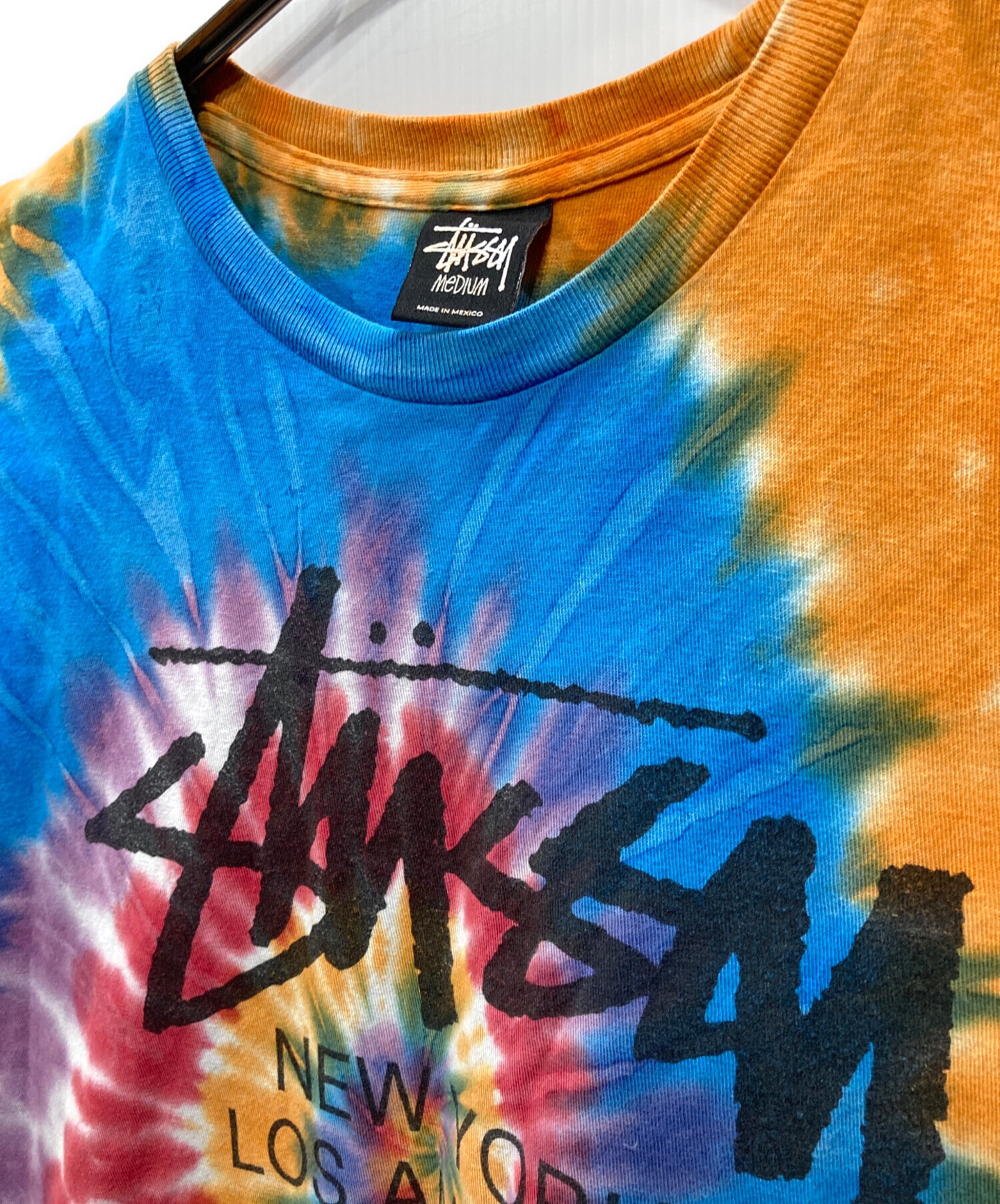 中古・古着通販】stussy (ステューシー) ワールドツアータイダイT 
